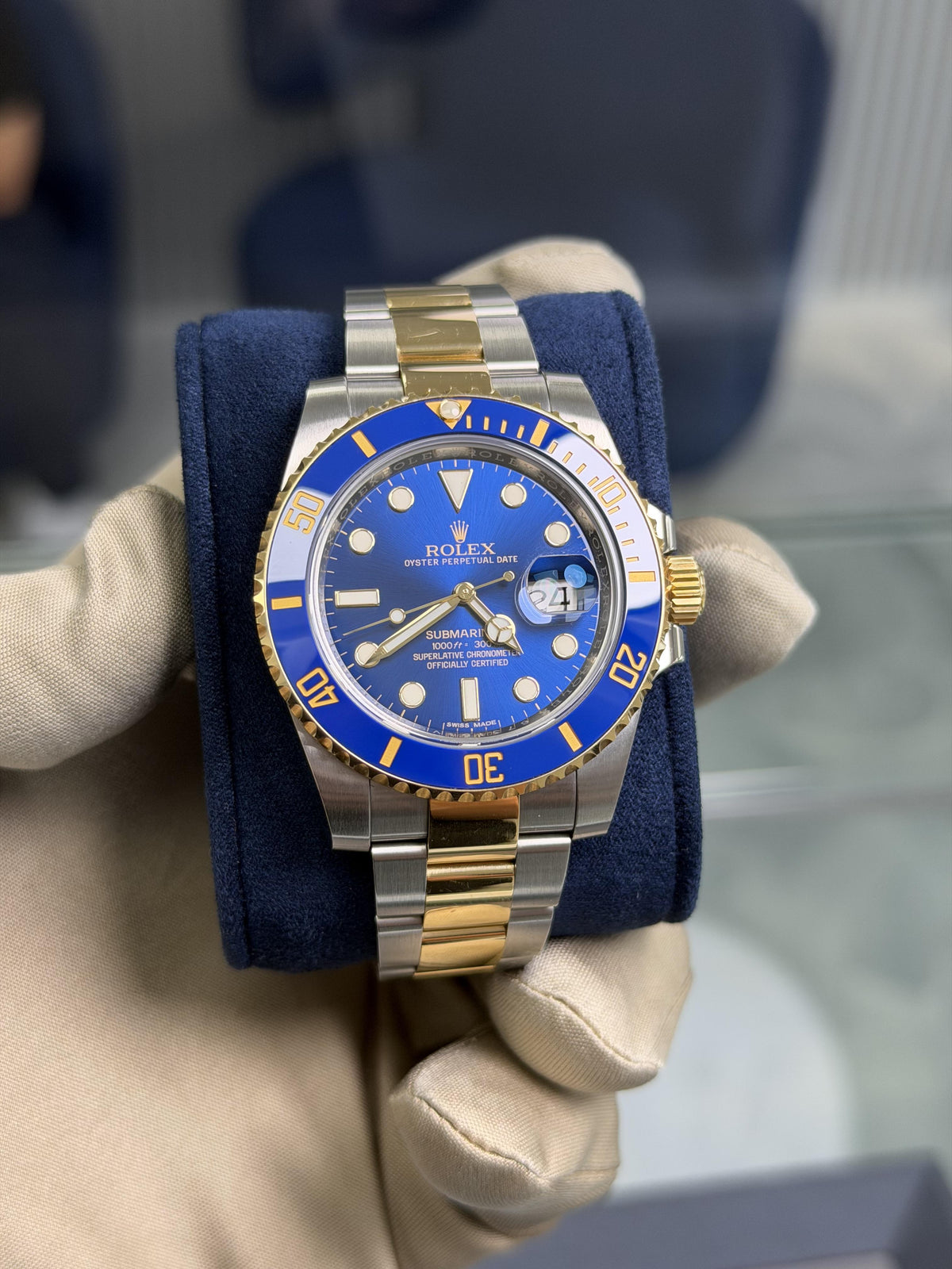 2019 Rolex Submariner Date "Bluesy" | Ref. 116613LB