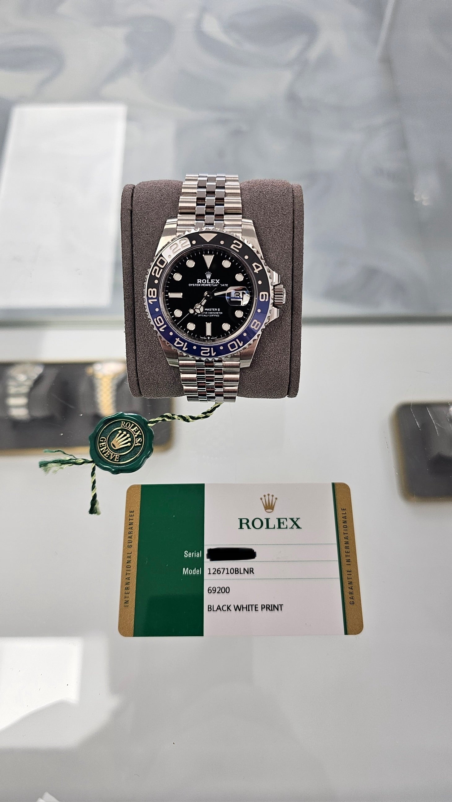 2019 Rolex GMT-Master II “Batgirl” | Ref. 126710BLNR