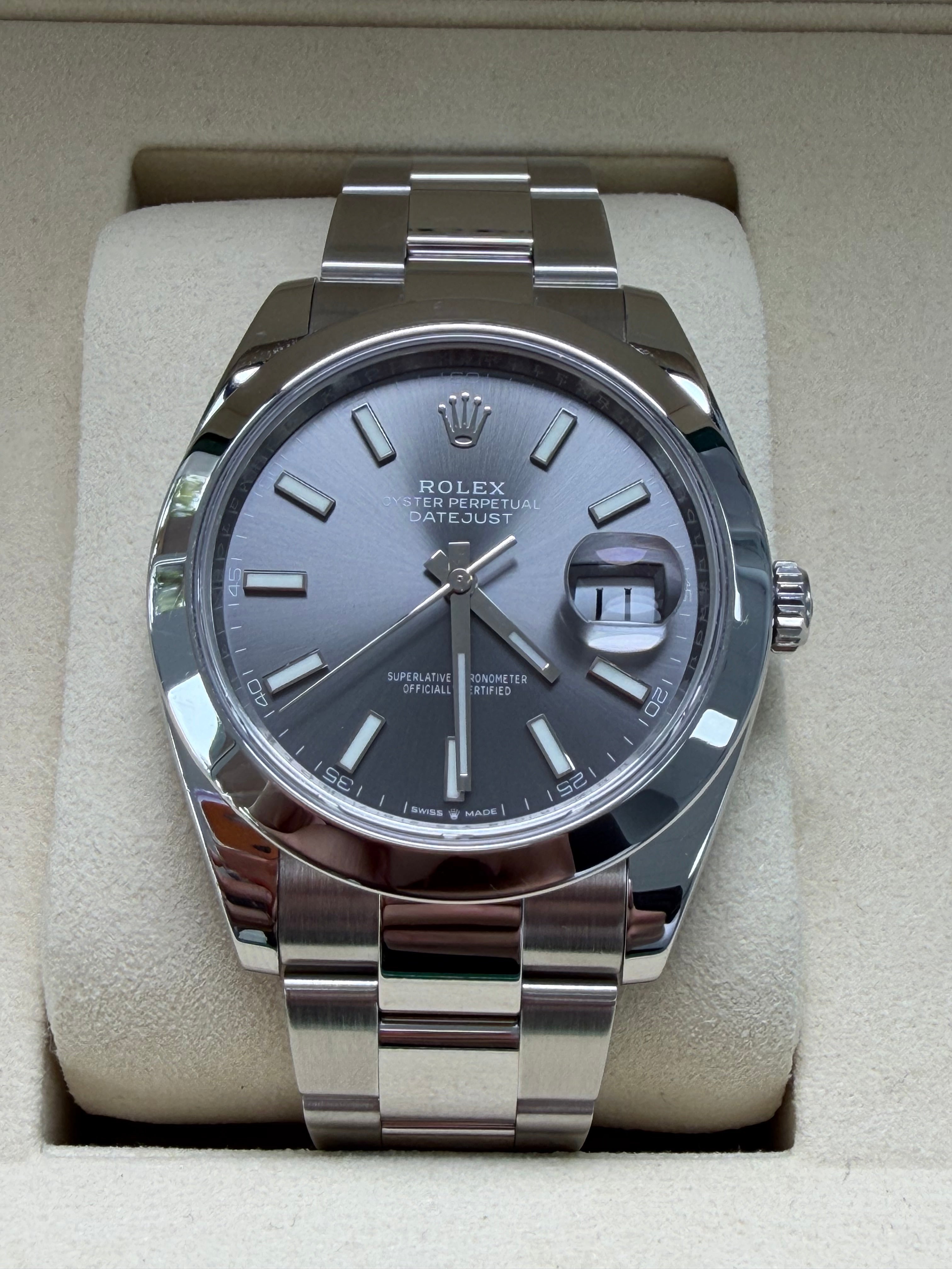 2021 Rolex Datejust 41mm | Ref. 126300