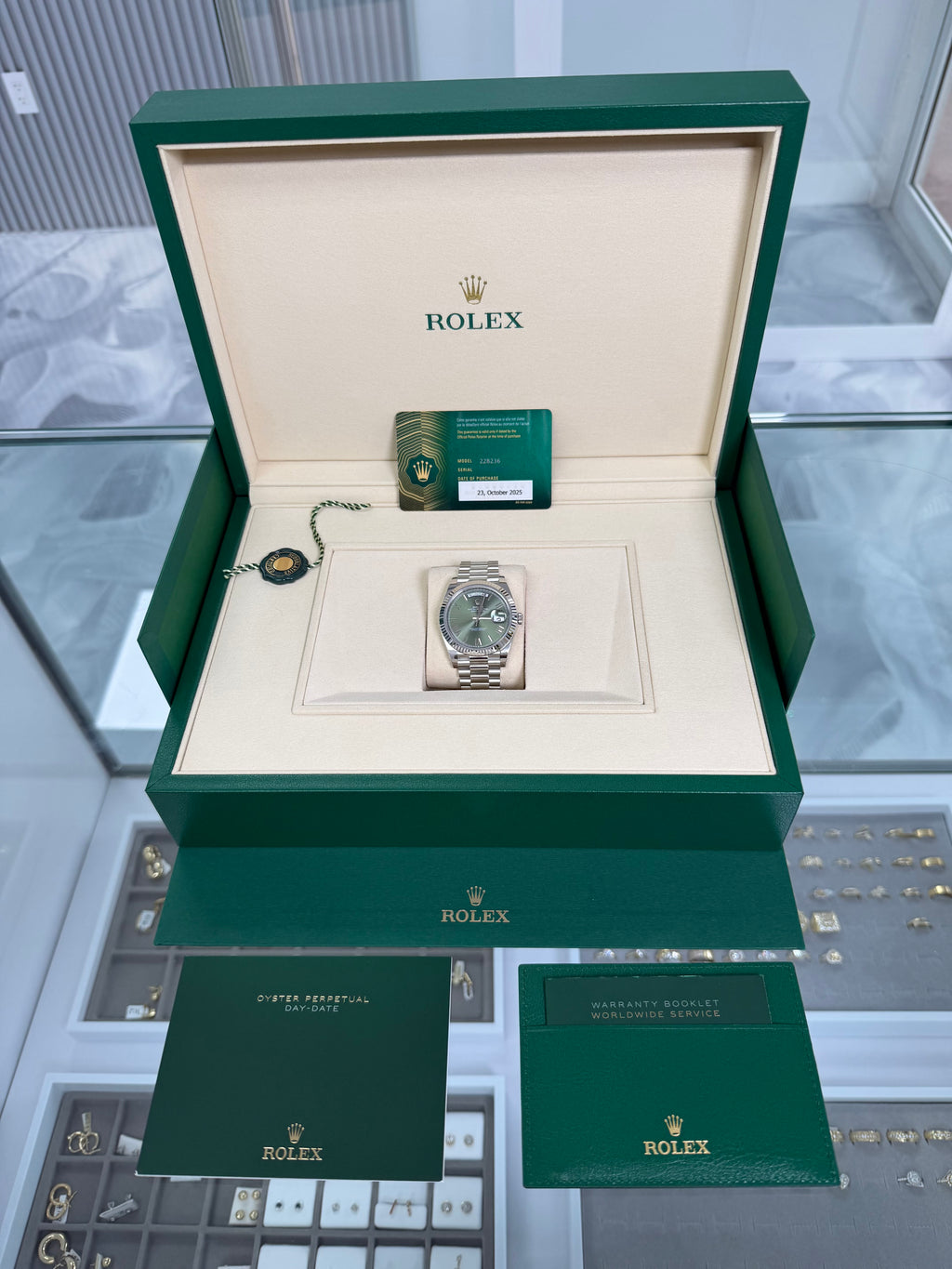 2025 Rolex Day-Date 40 Platinum | Ref. 228236