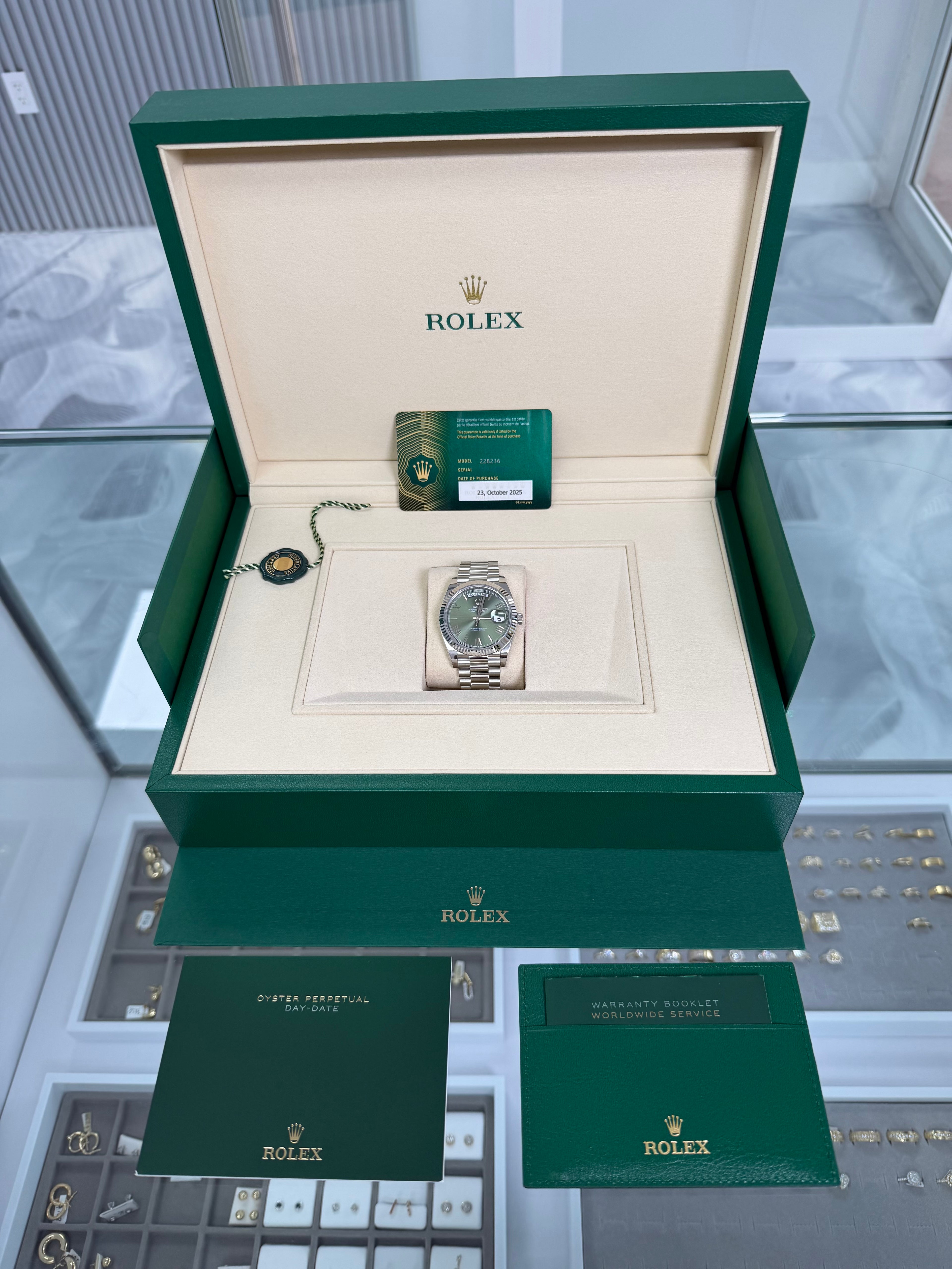 2025 Rolex Day-Date 40 Platinum | Ref. 228236