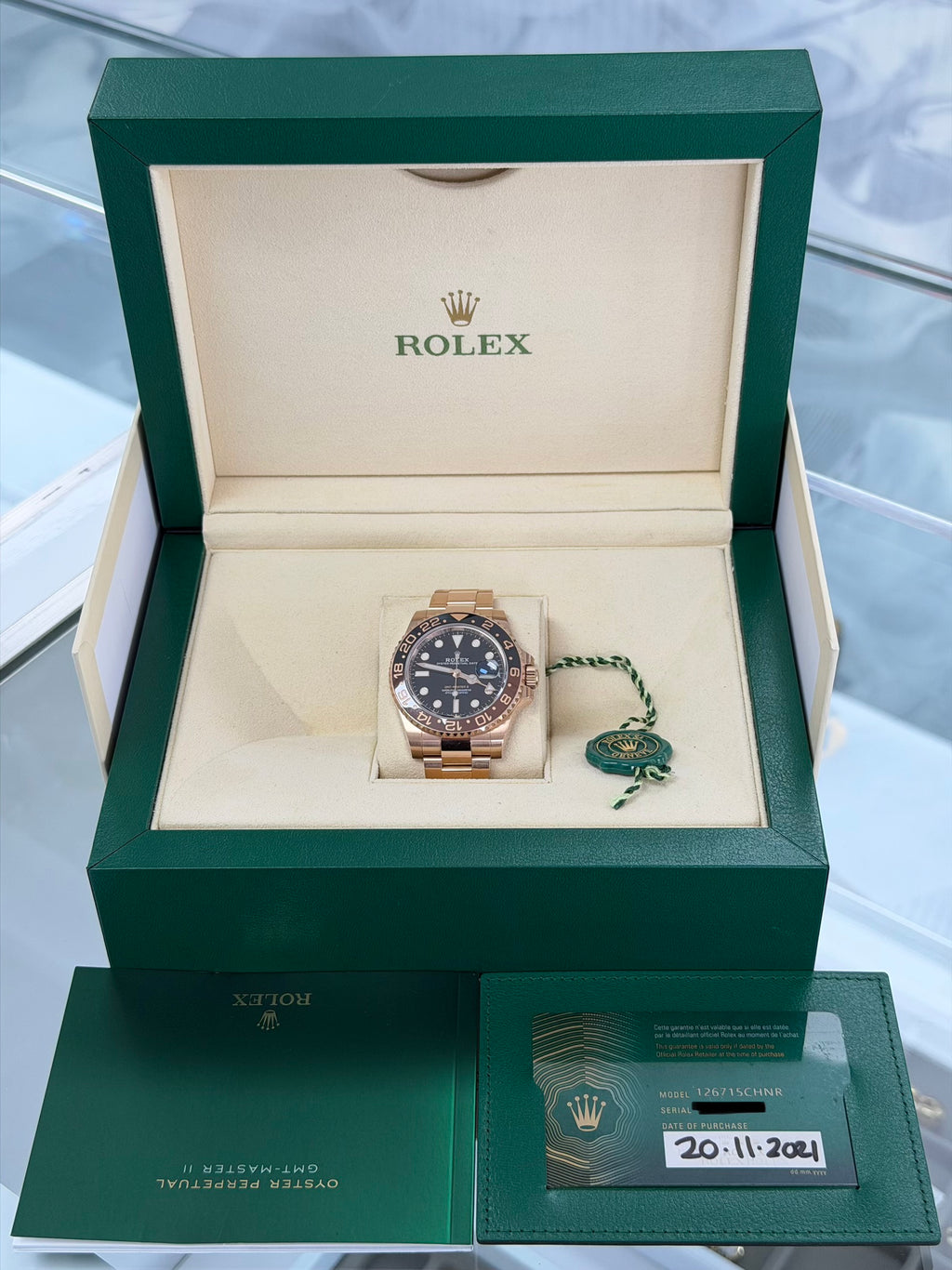 2021 Rolex GMT-Master II "Root Beer" | Ref. 126715CHNR