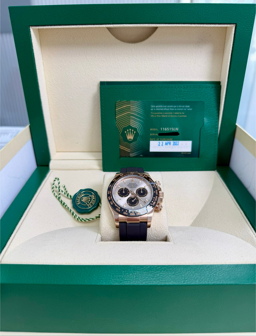 2022 Rolex Cosmograph Daytona | Ref. 116515LN