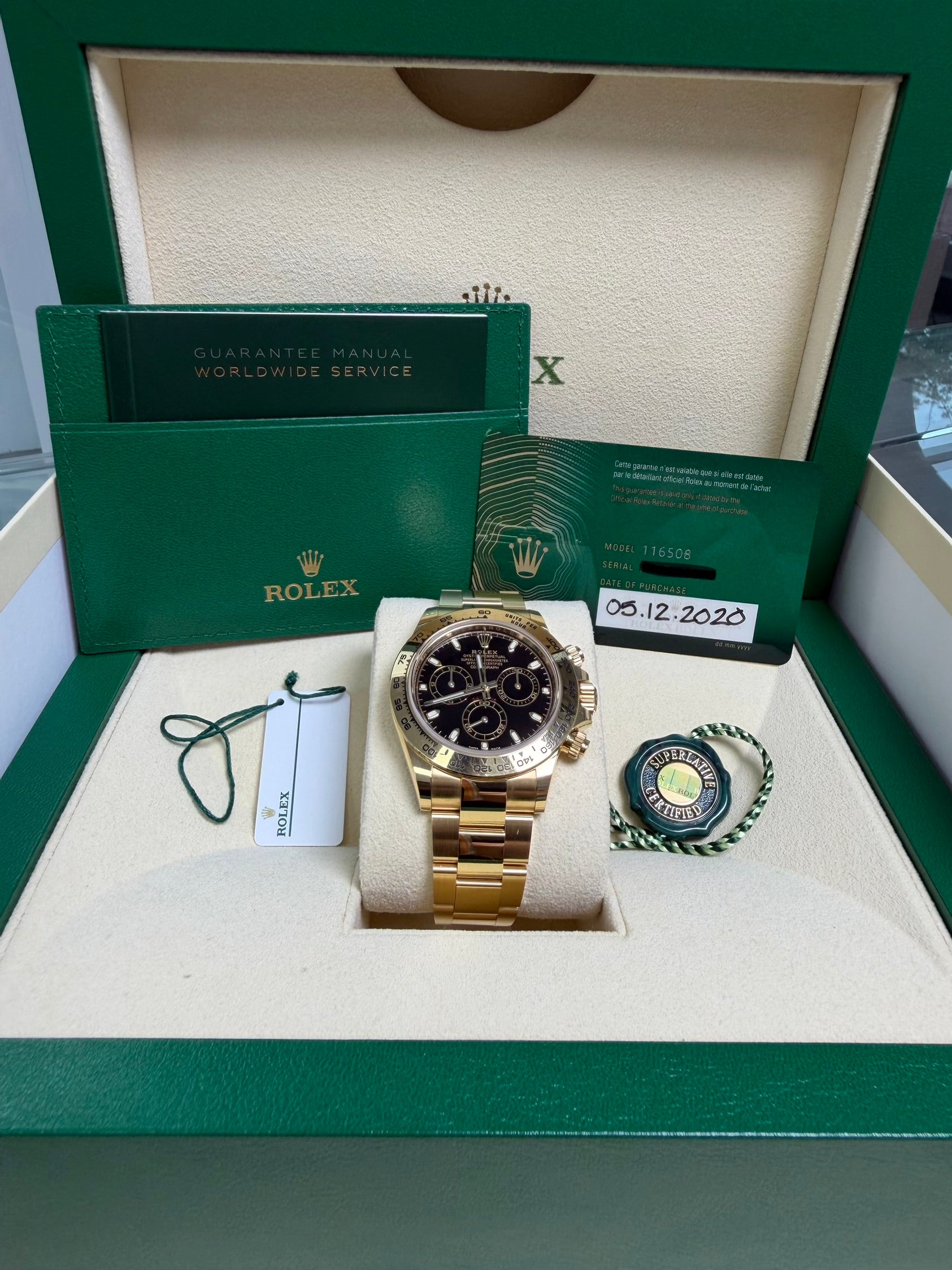 2020 Rolex Cosmograph Daytona | Ref. 116508