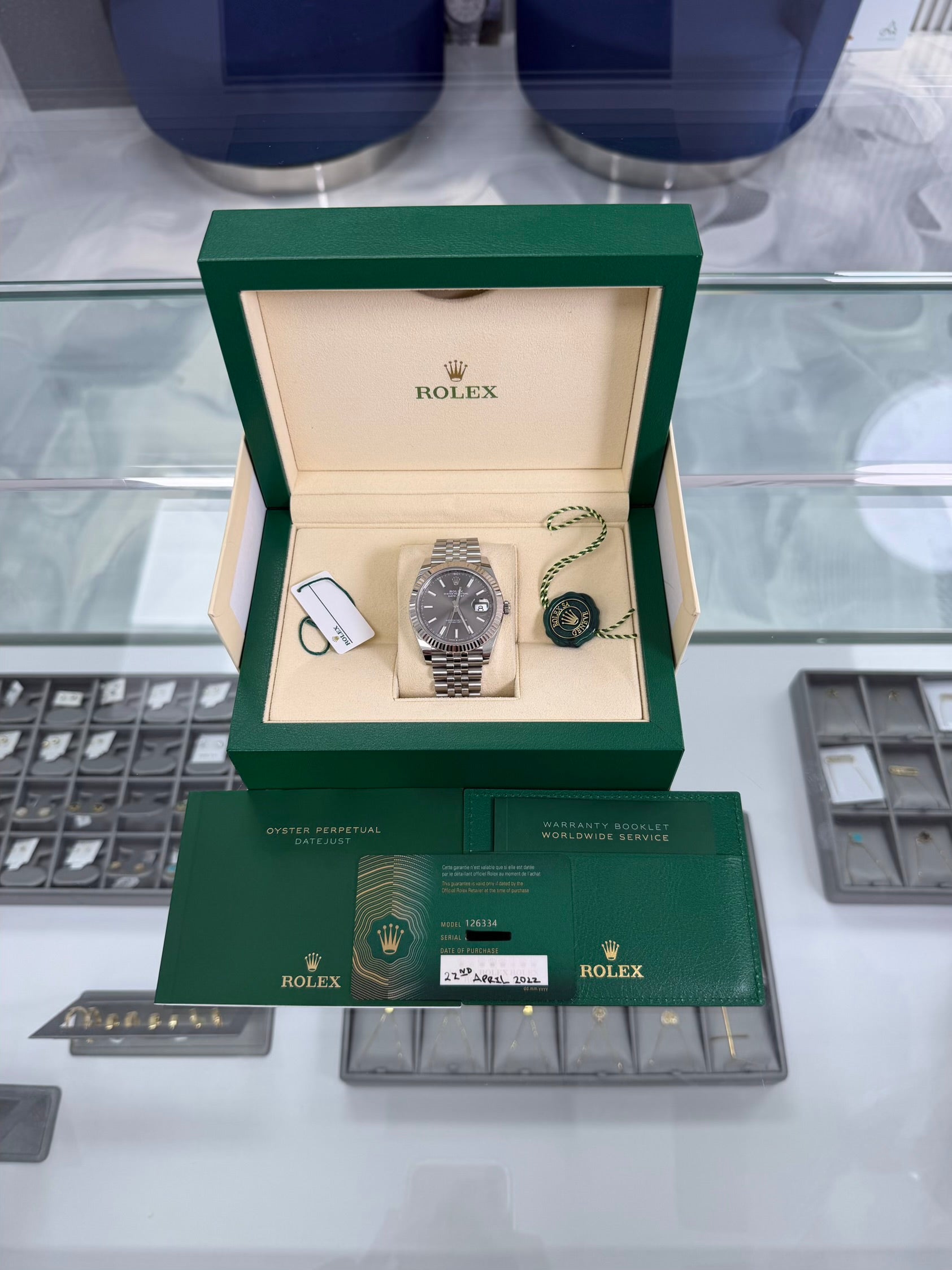 2022 Rolex Datejust 41 | Ref. 126334
