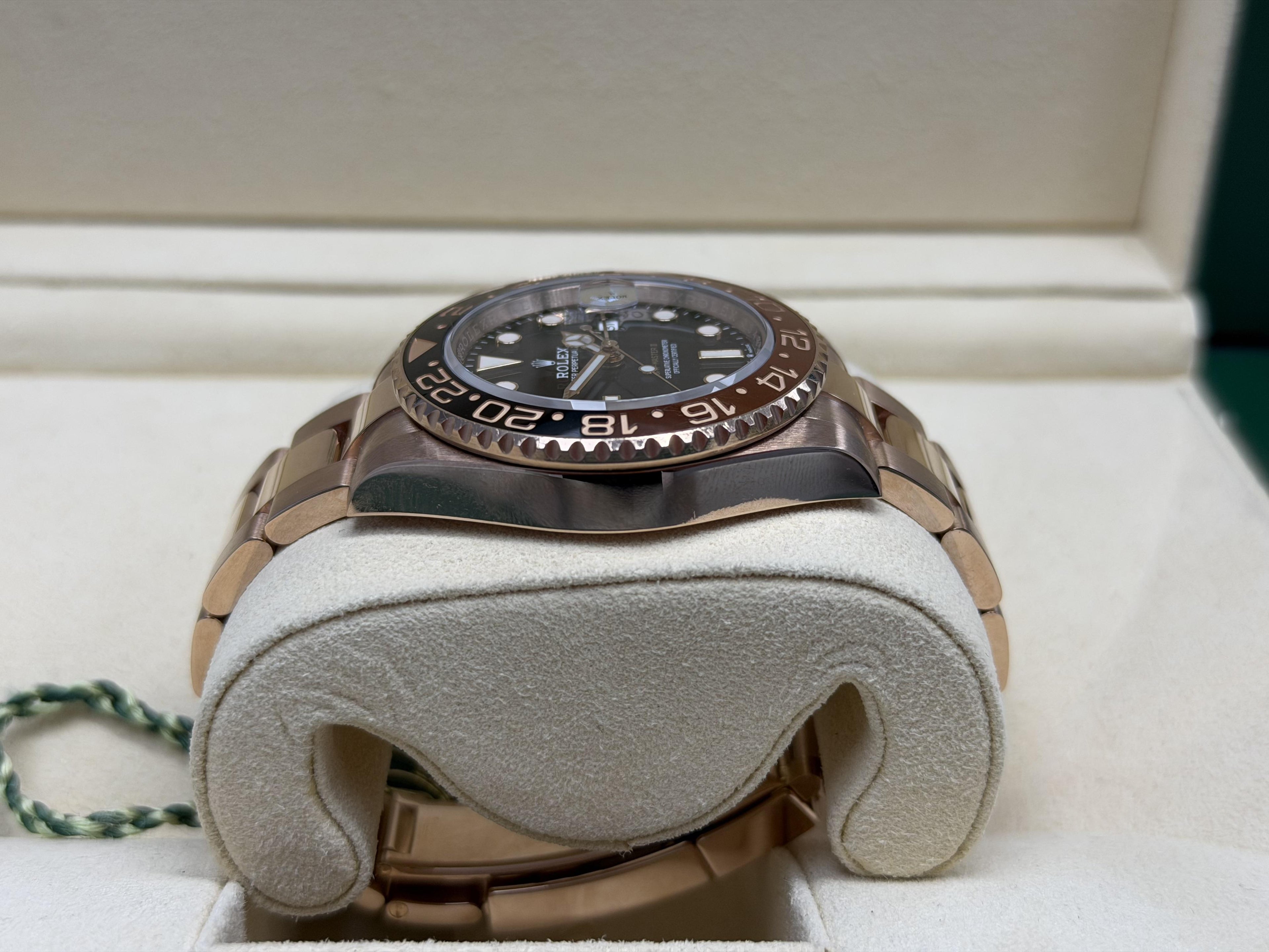 2021 Rolex Gmt-Master II Rootbeer Rose-Gold 126715CHNR