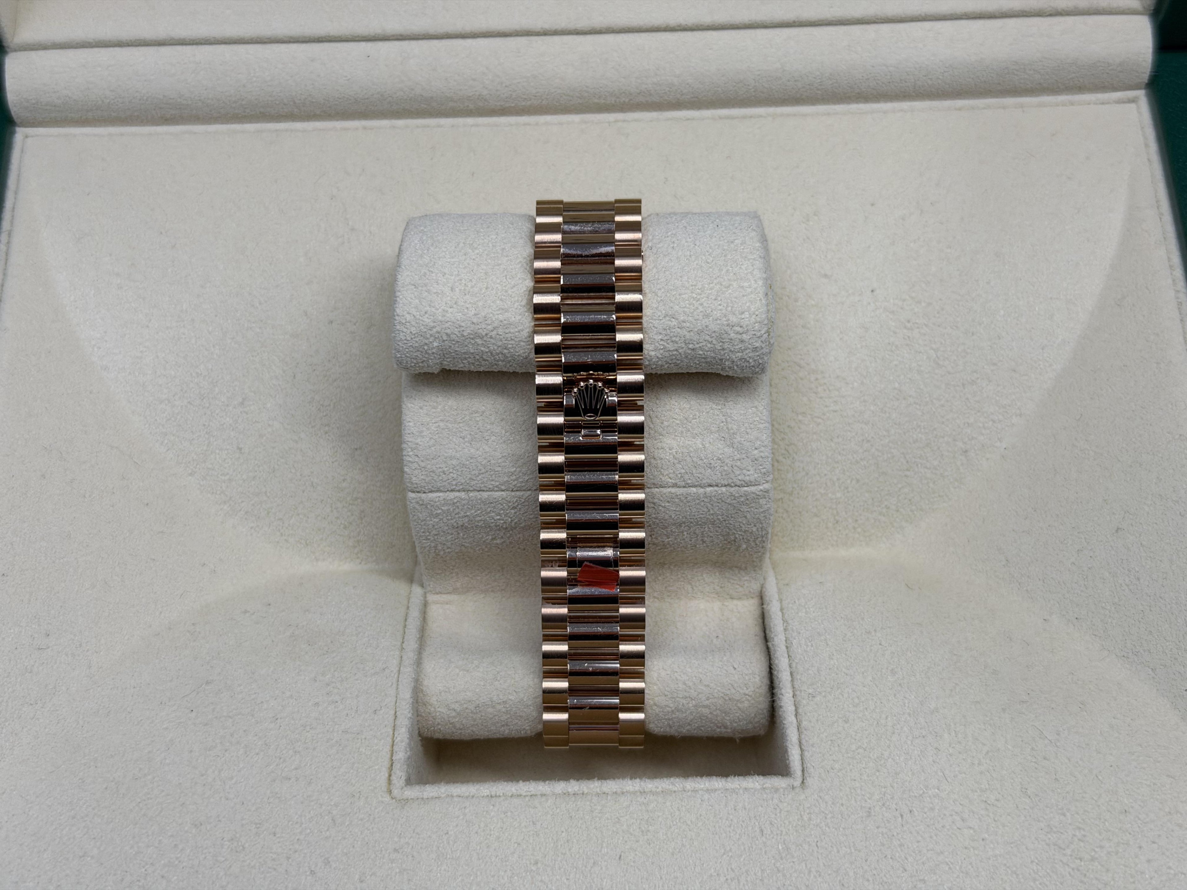 2024 Rolex Datejust 31mm President Band-Mother Pearl Dial-Rose-gold 278275