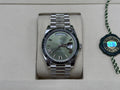2025 Rolex Day-Date Platinum President Olive Dial 228236