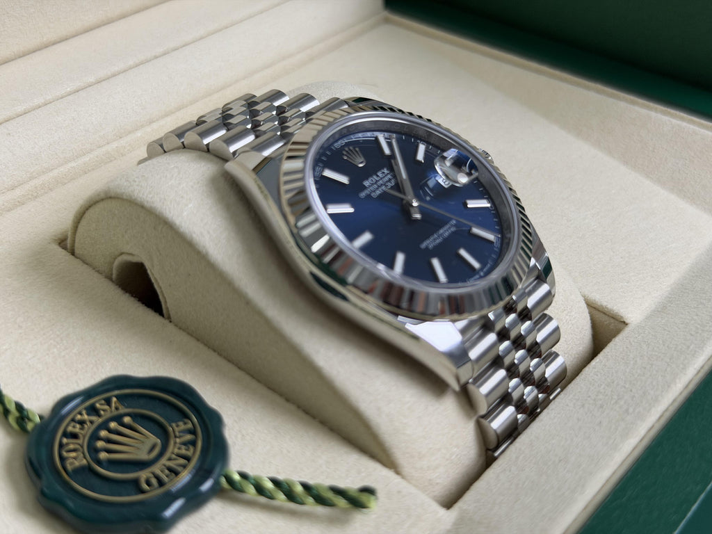 2026 Rolex Datejust 41mm Blue Dial Jubilee Band 126334