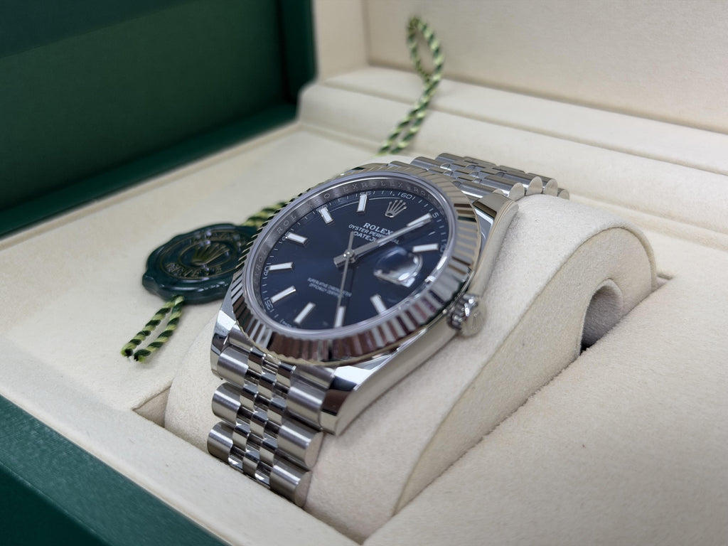 2026 Rolex Datejust 41mm Blue Dial Jubilee Band 126334