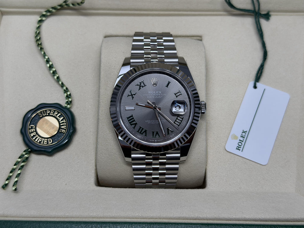 2026 Rolex Datejust 41mm Wimbledon 126334