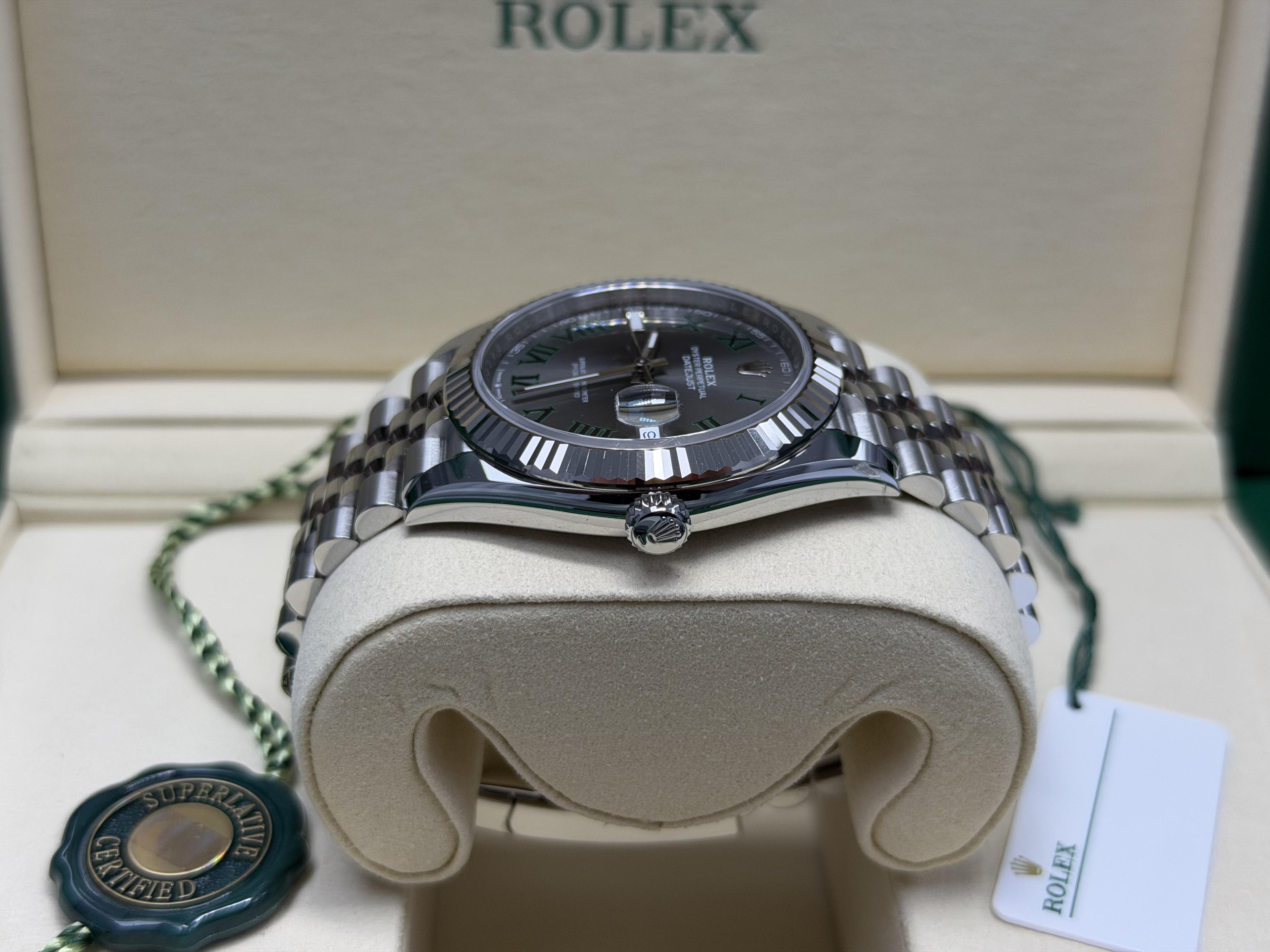 2026 Rolex Datejust 41mm Wimbledon 126334