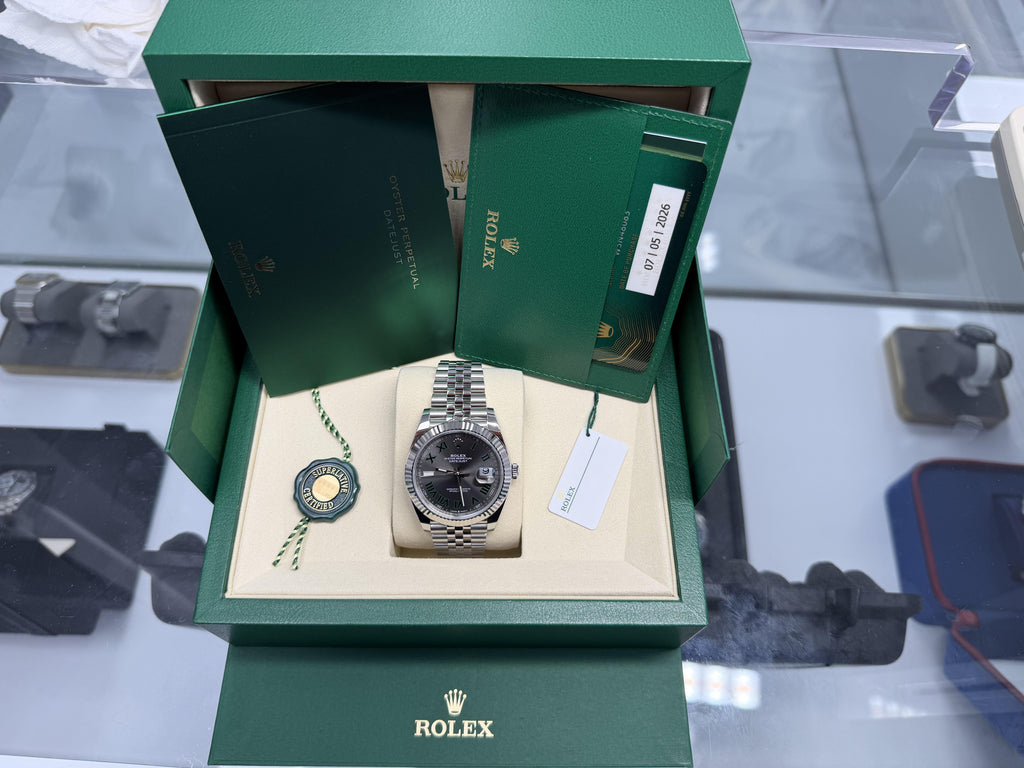 2026 Rolex Datejust 41mm Wimbledon 126334