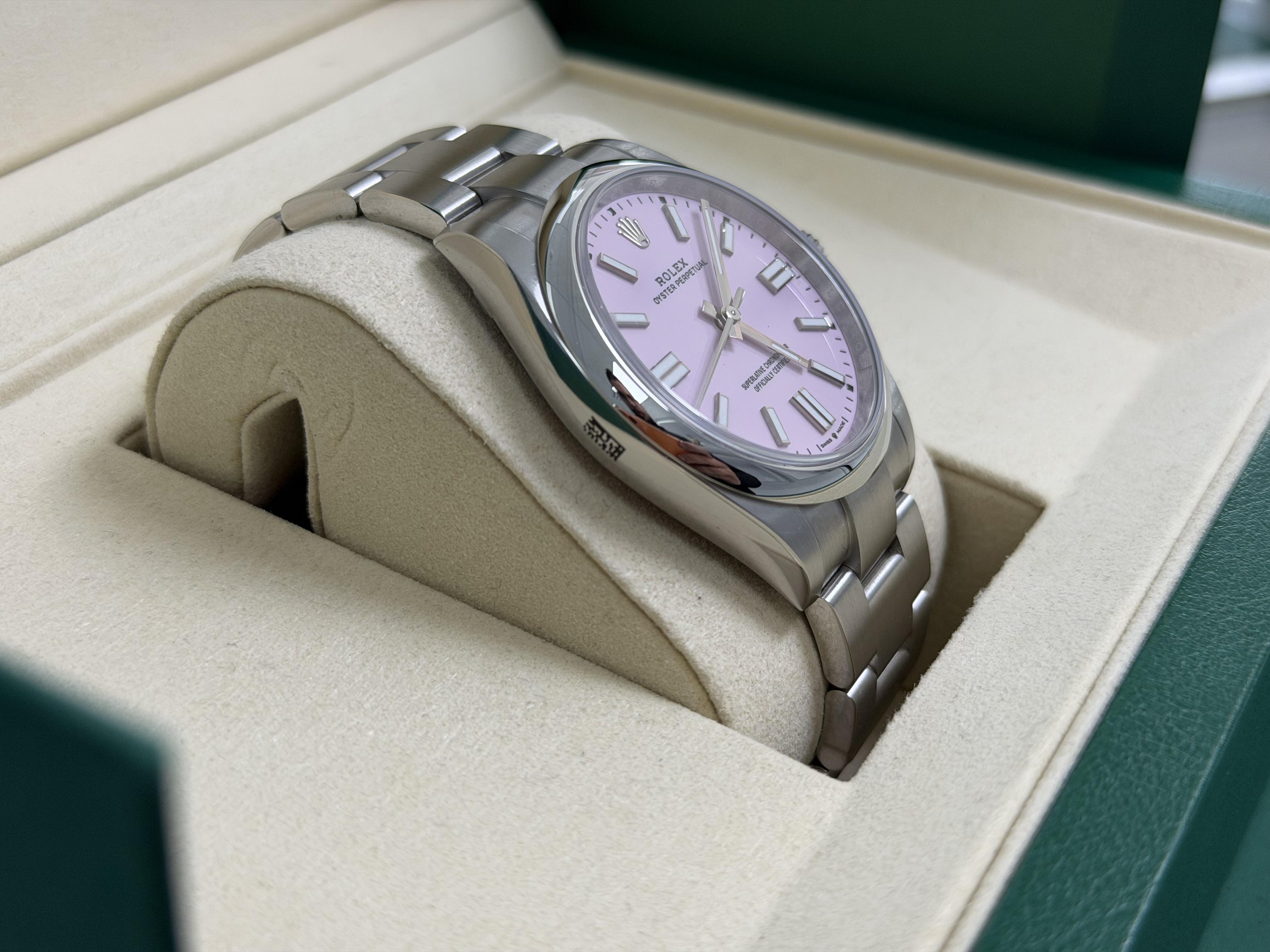 2026 Rolex Oyster Perpetual 41mm Candy Pink 134300