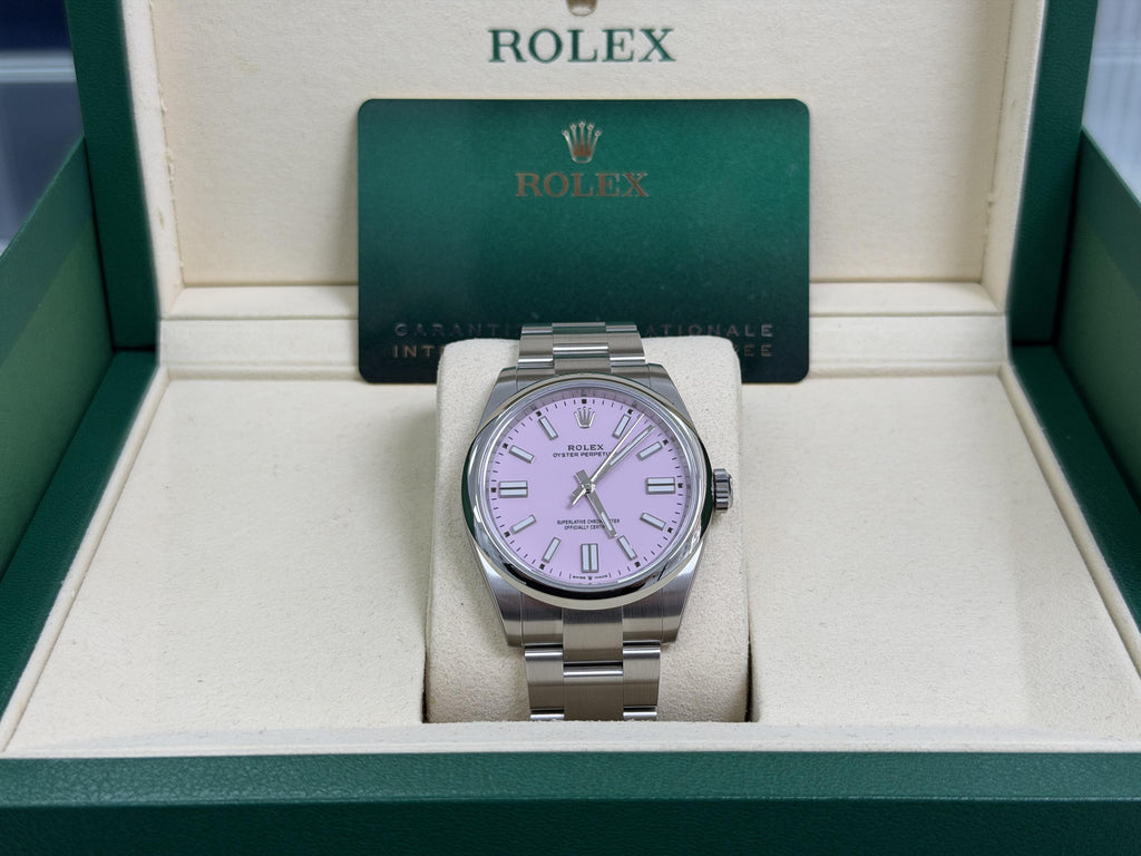 2026 Rolex Oyster Perpetual 41mm Candy Pink 134300