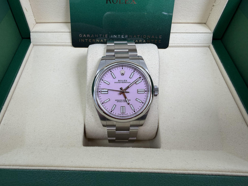 2026 Rolex Oyster Perpetual 41mm Candy Pink 134300