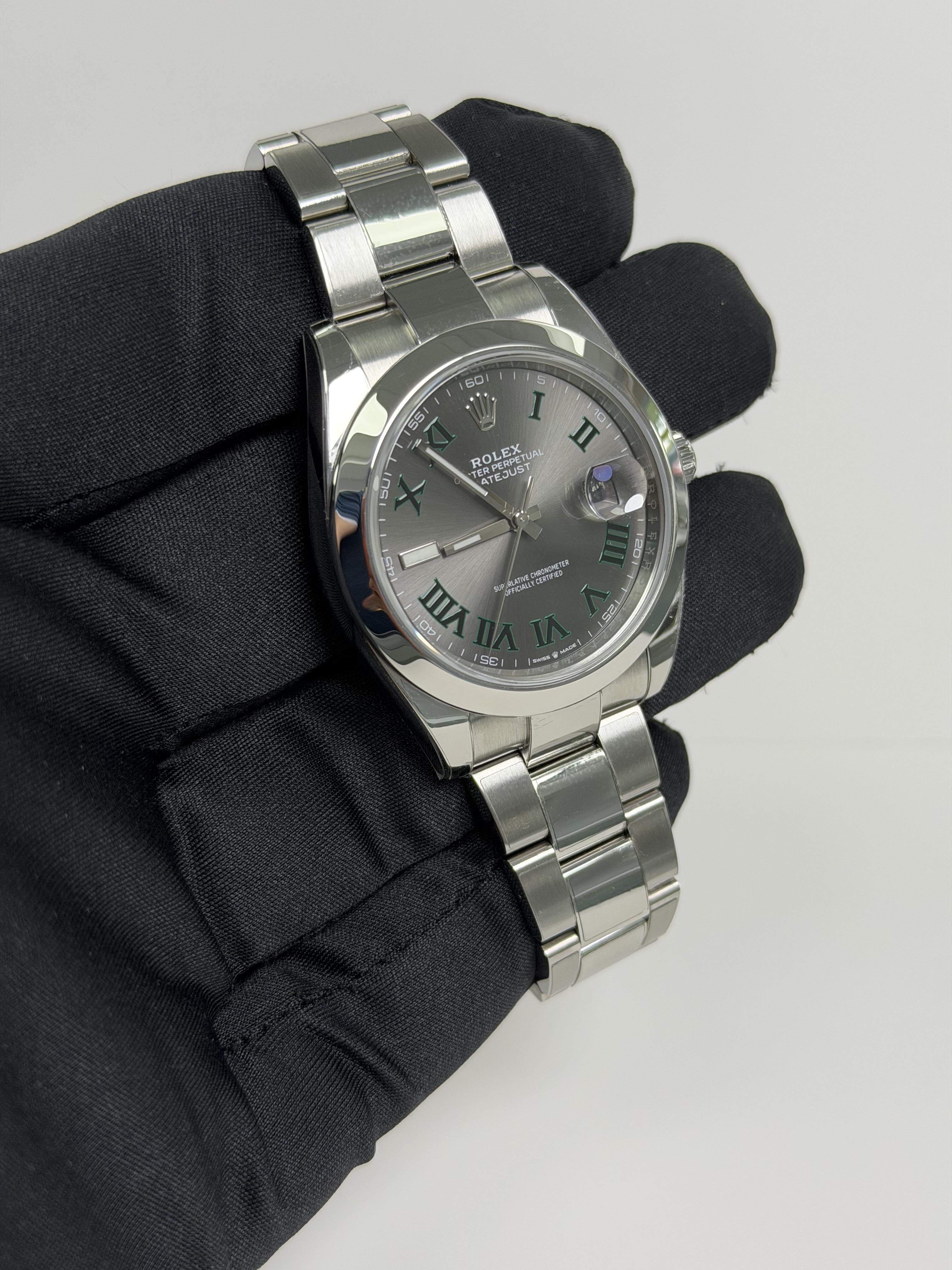2020 Rolex Datejust 41mm Winbledon 126300