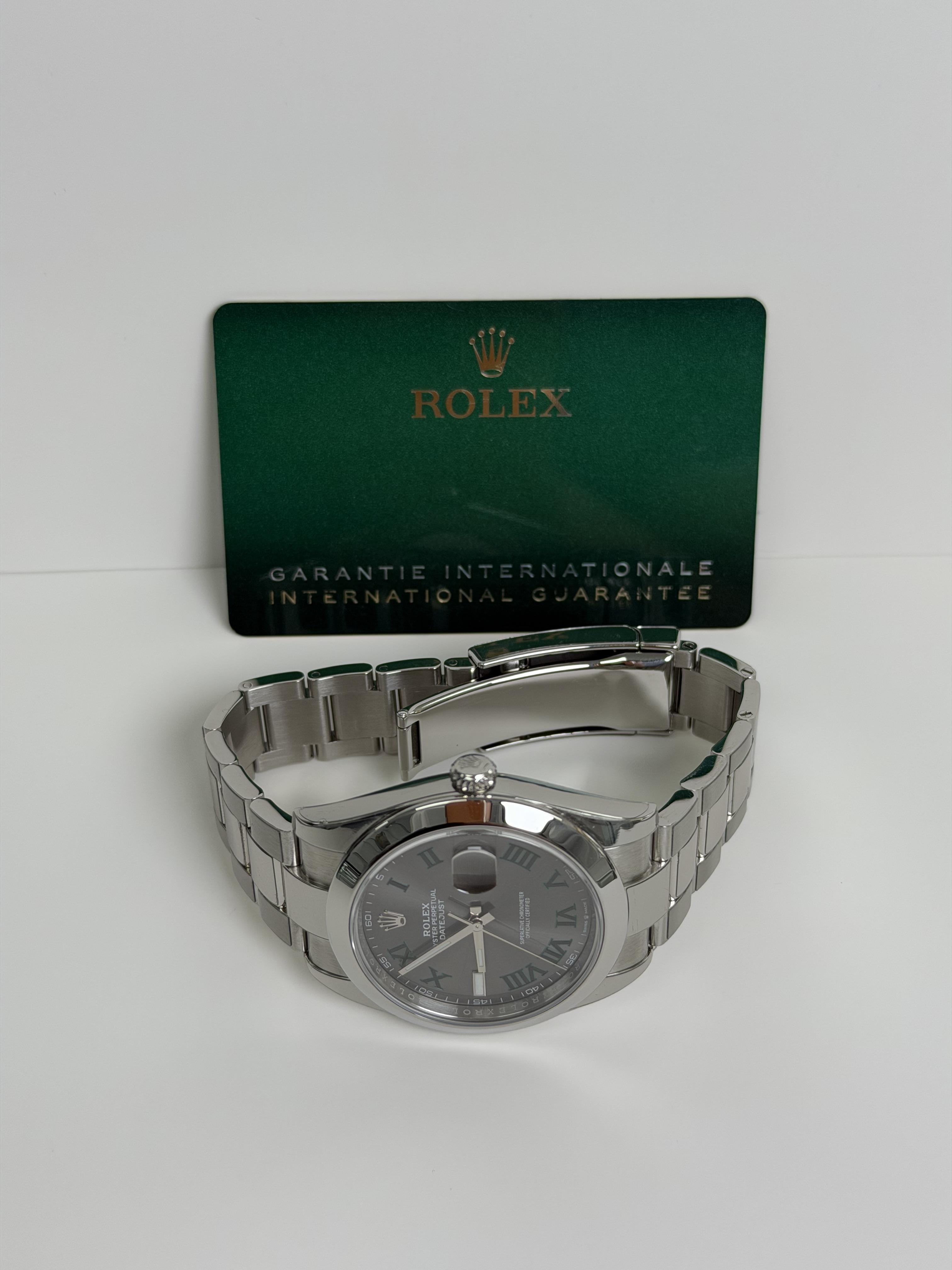 2020 Rolex Datejust 41mm Winbledon 126300