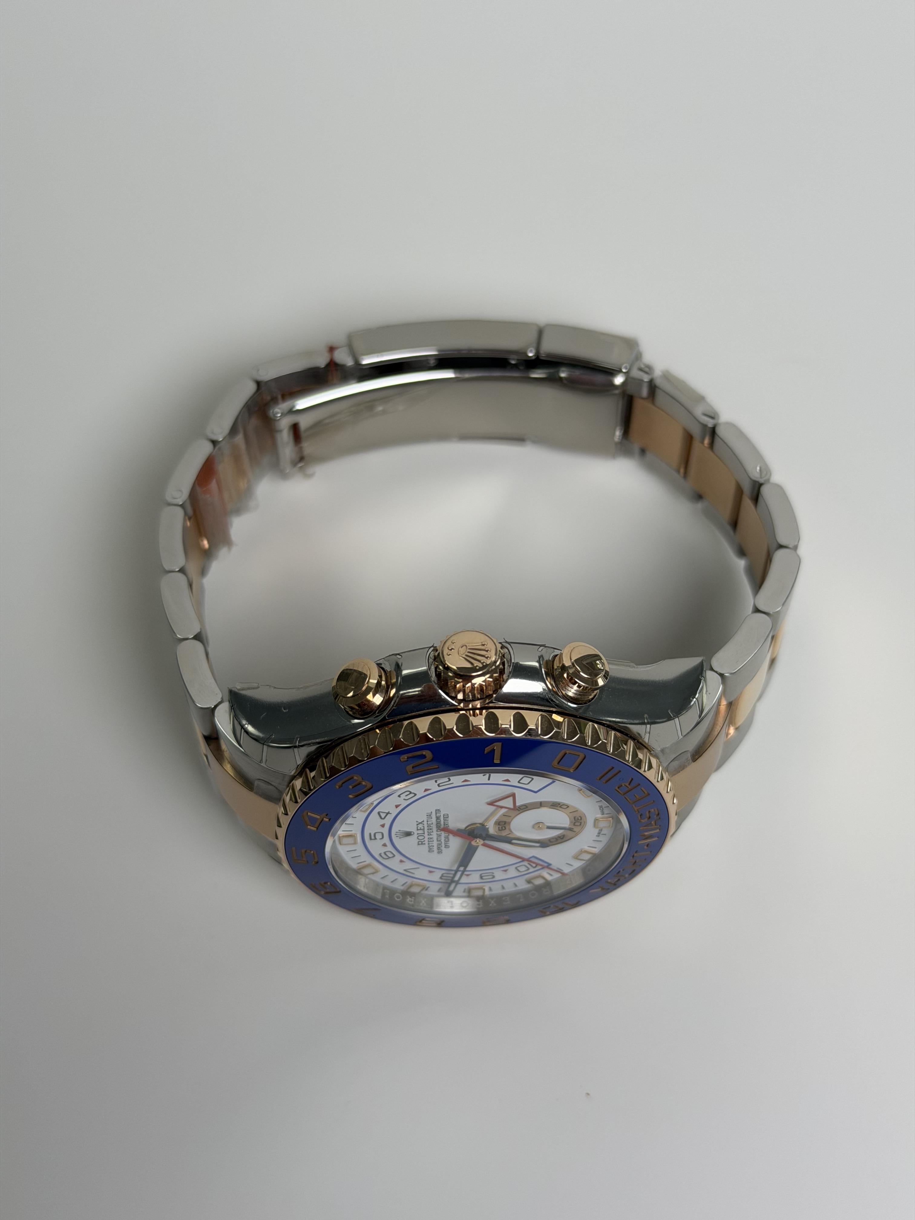 2016 Aprox Rolex Yacht-Master II 44mm Two Tones Rosew Gold 116681