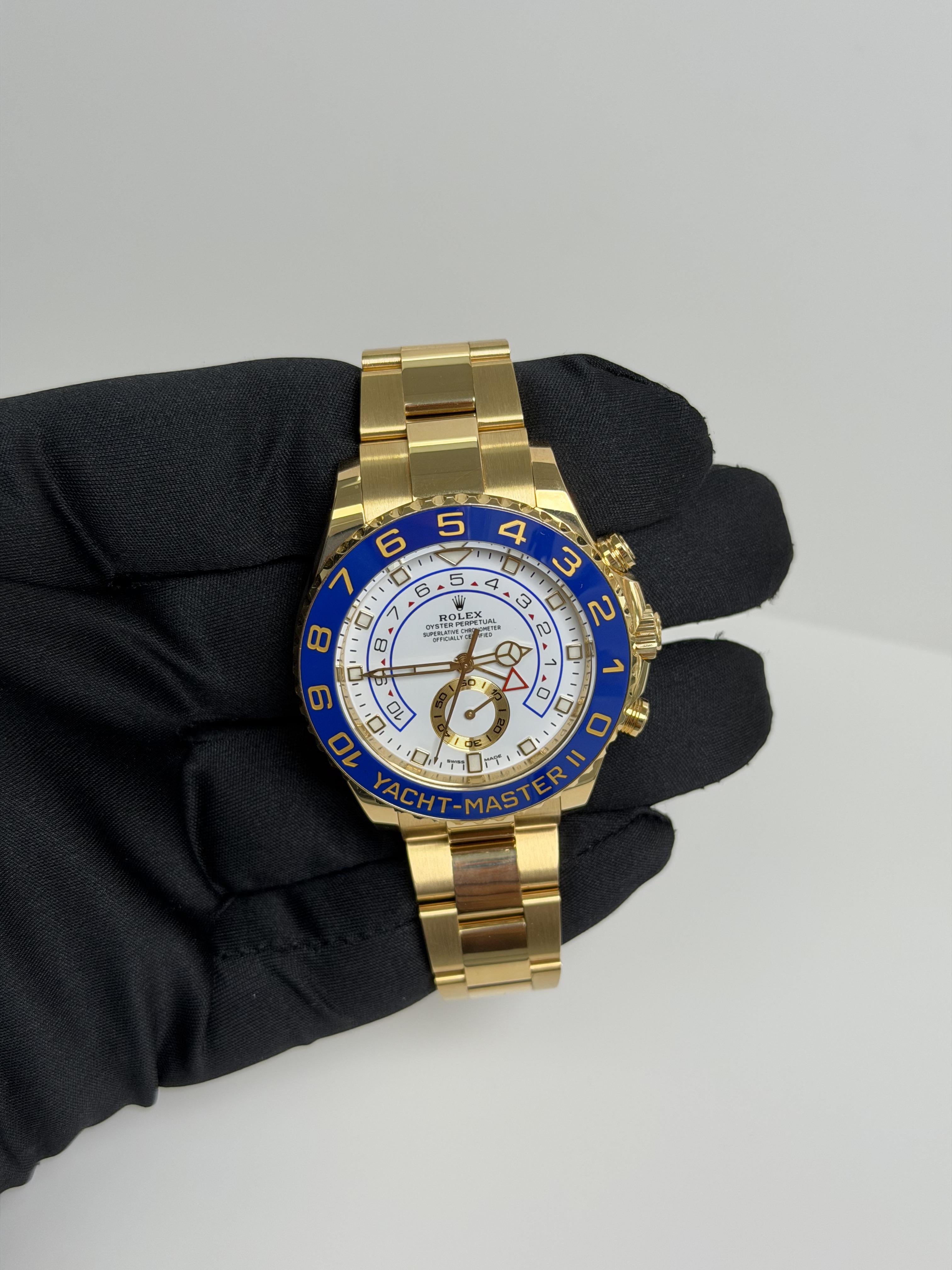 2022 Aprox Rolex Yacht-Master II Yellow Gold 116688