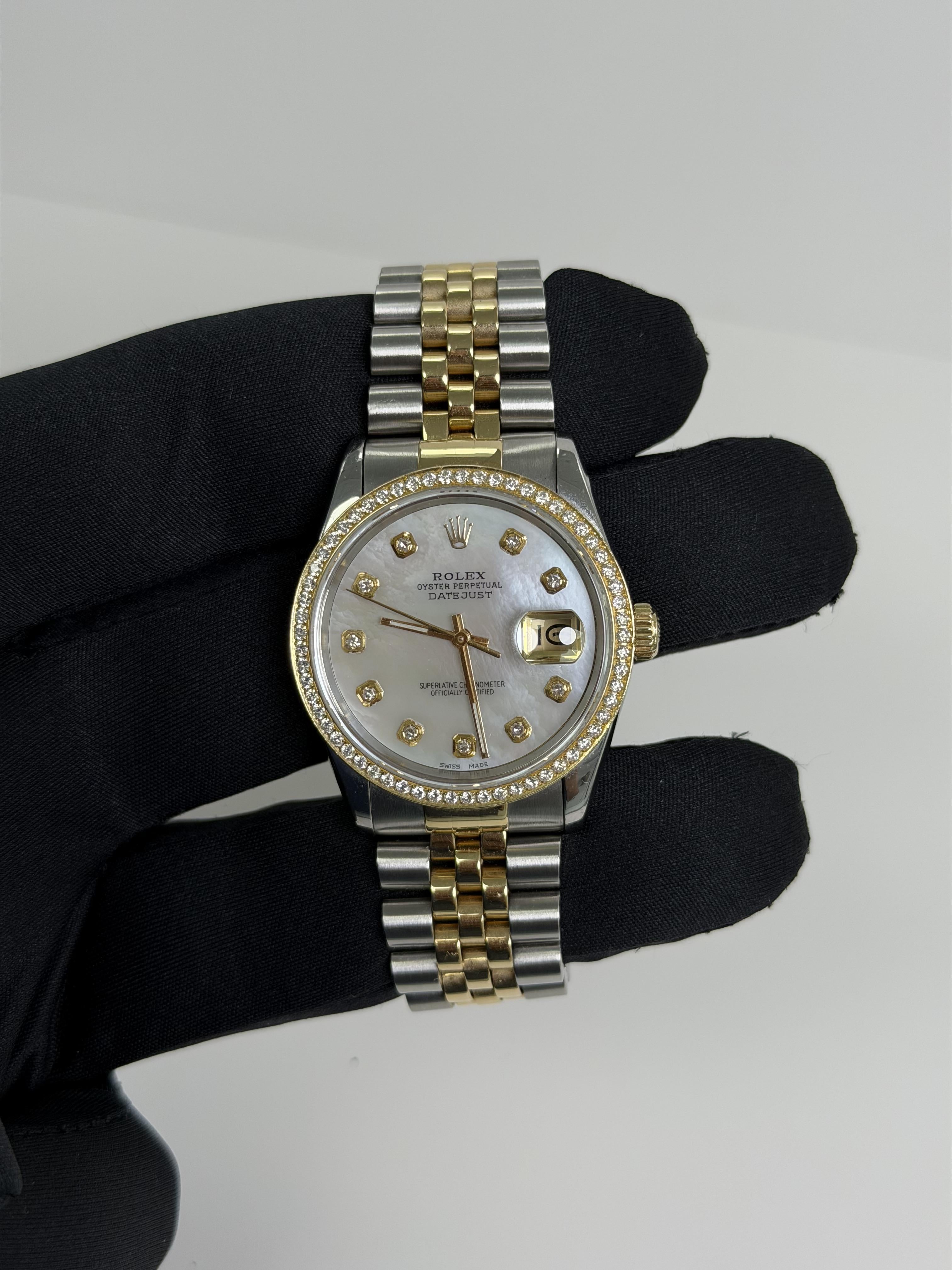 2002 Rolex Datejust 36mm 16233