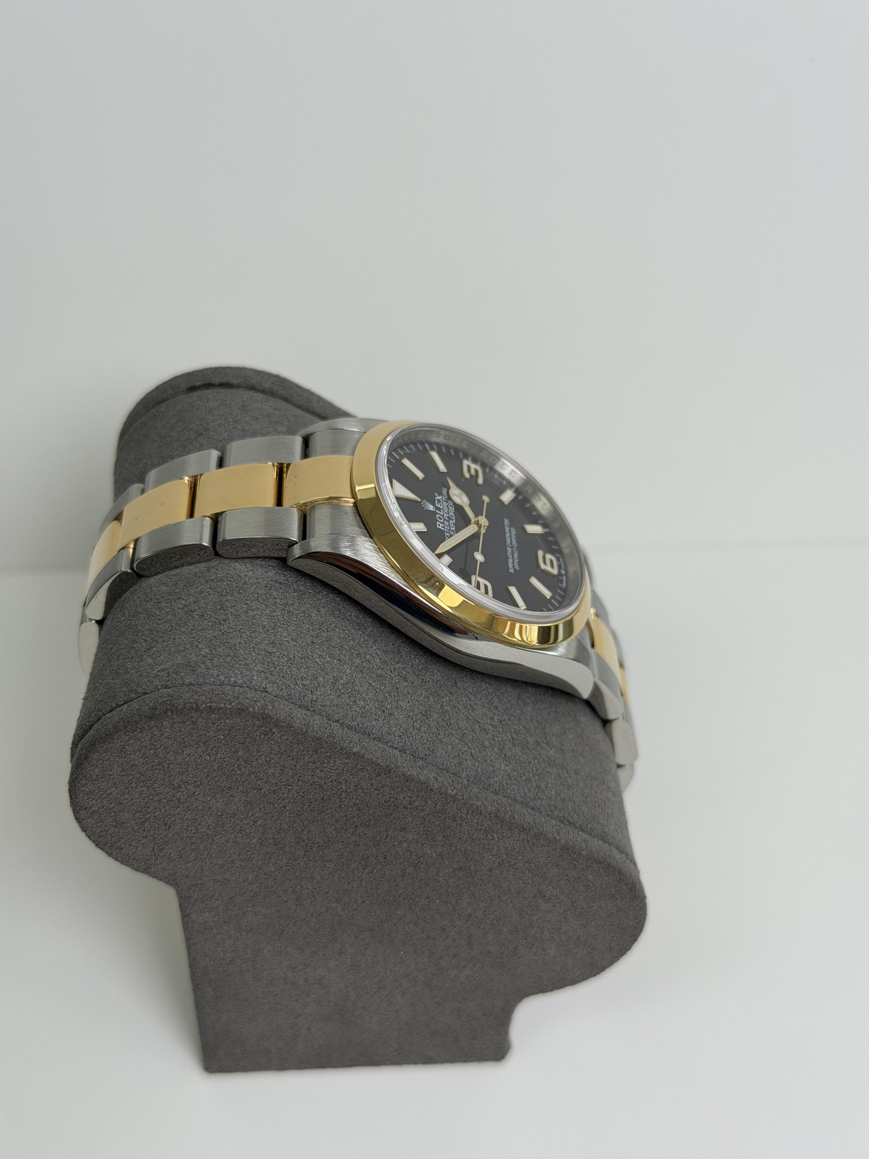2024 Rolex Explorer 36mm Two Tones 124273