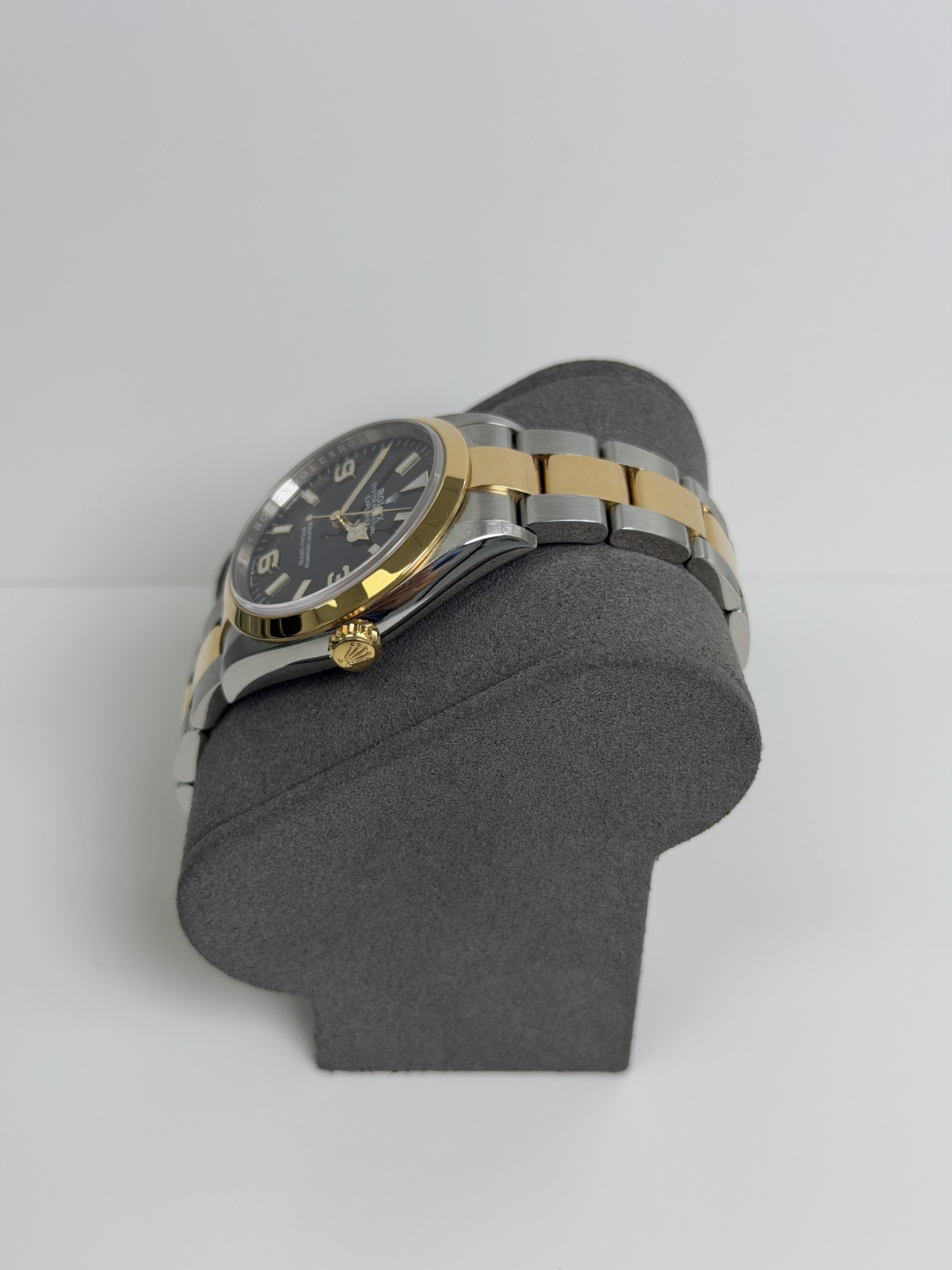 2024 Rolex Explorer 36mm Two Tones 124273