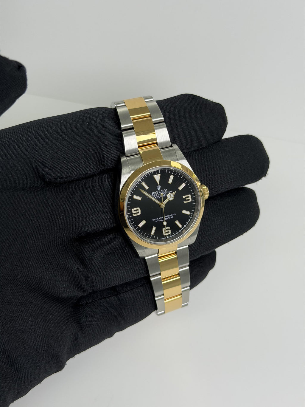 2024 Rolex Explorer 36mm Two Tones 124273