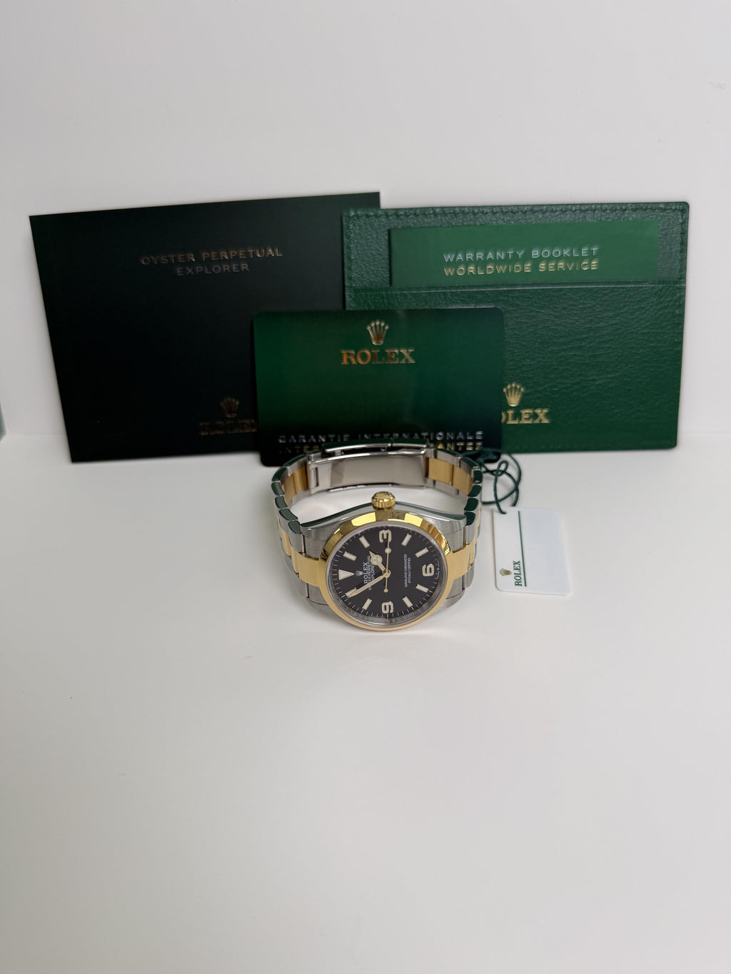 2024 Rolex Explorer 36mm Two Tones 124273