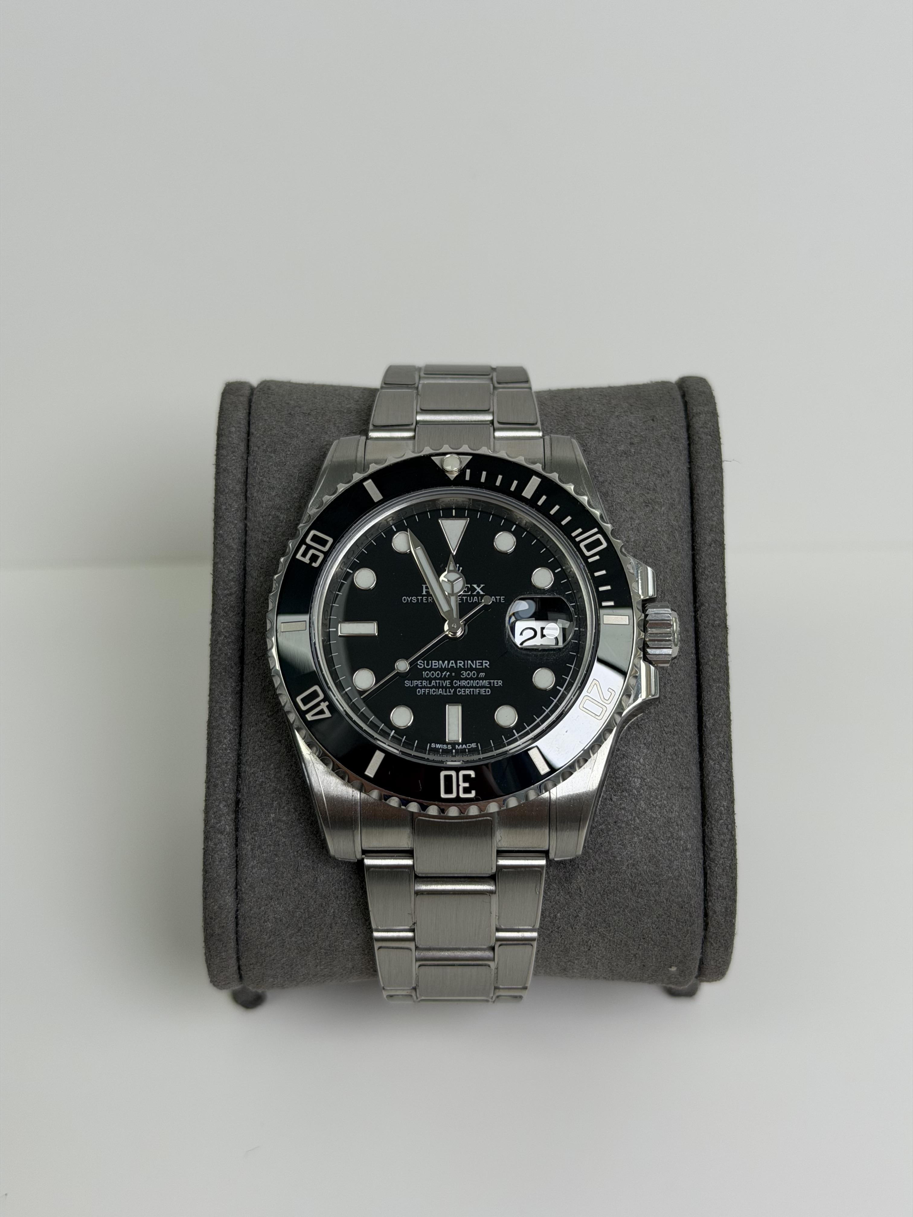 2015 Rolex Submariner Date 116610LN
