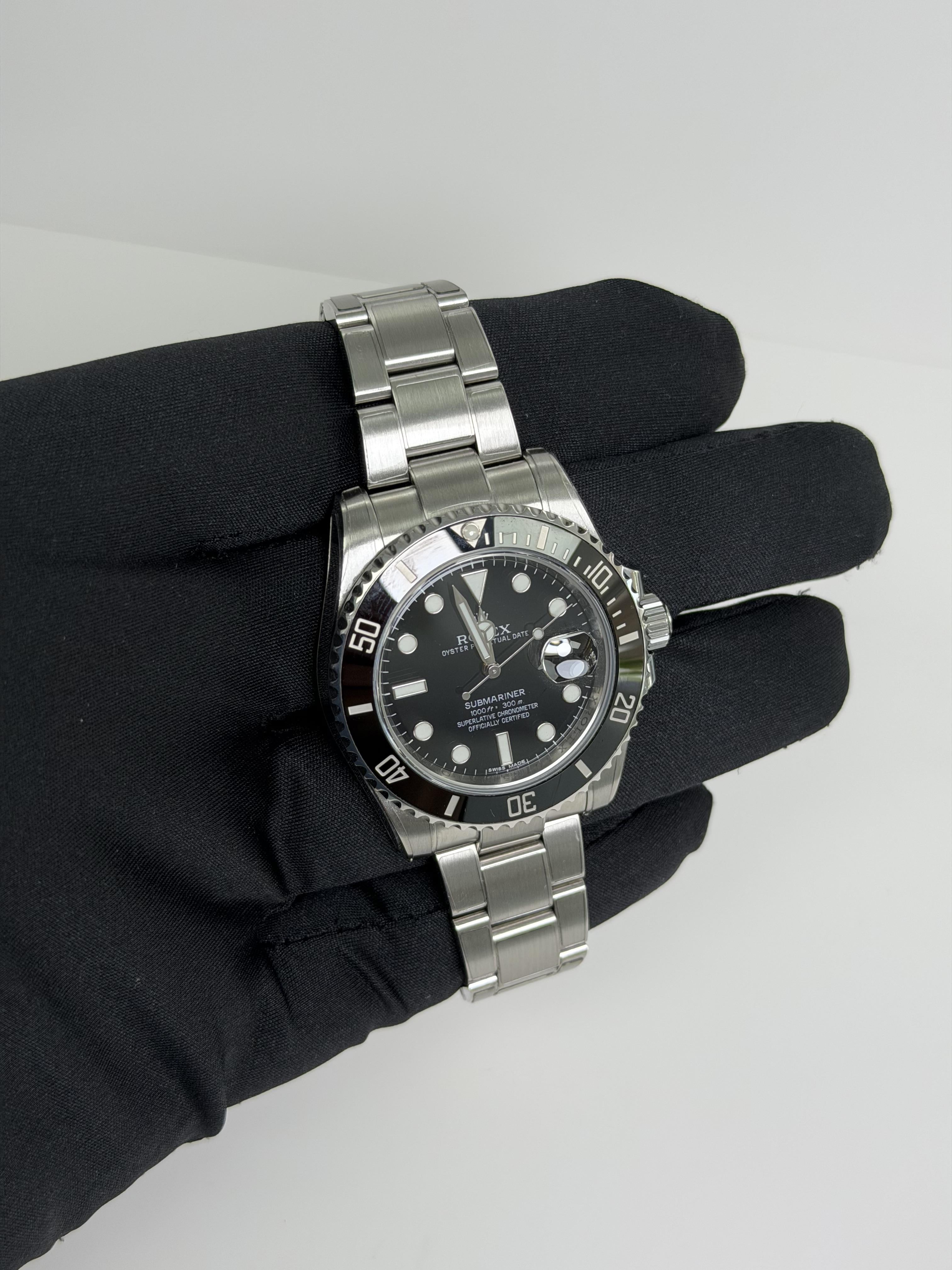 2015 Rolex Submariner Date 116610LN