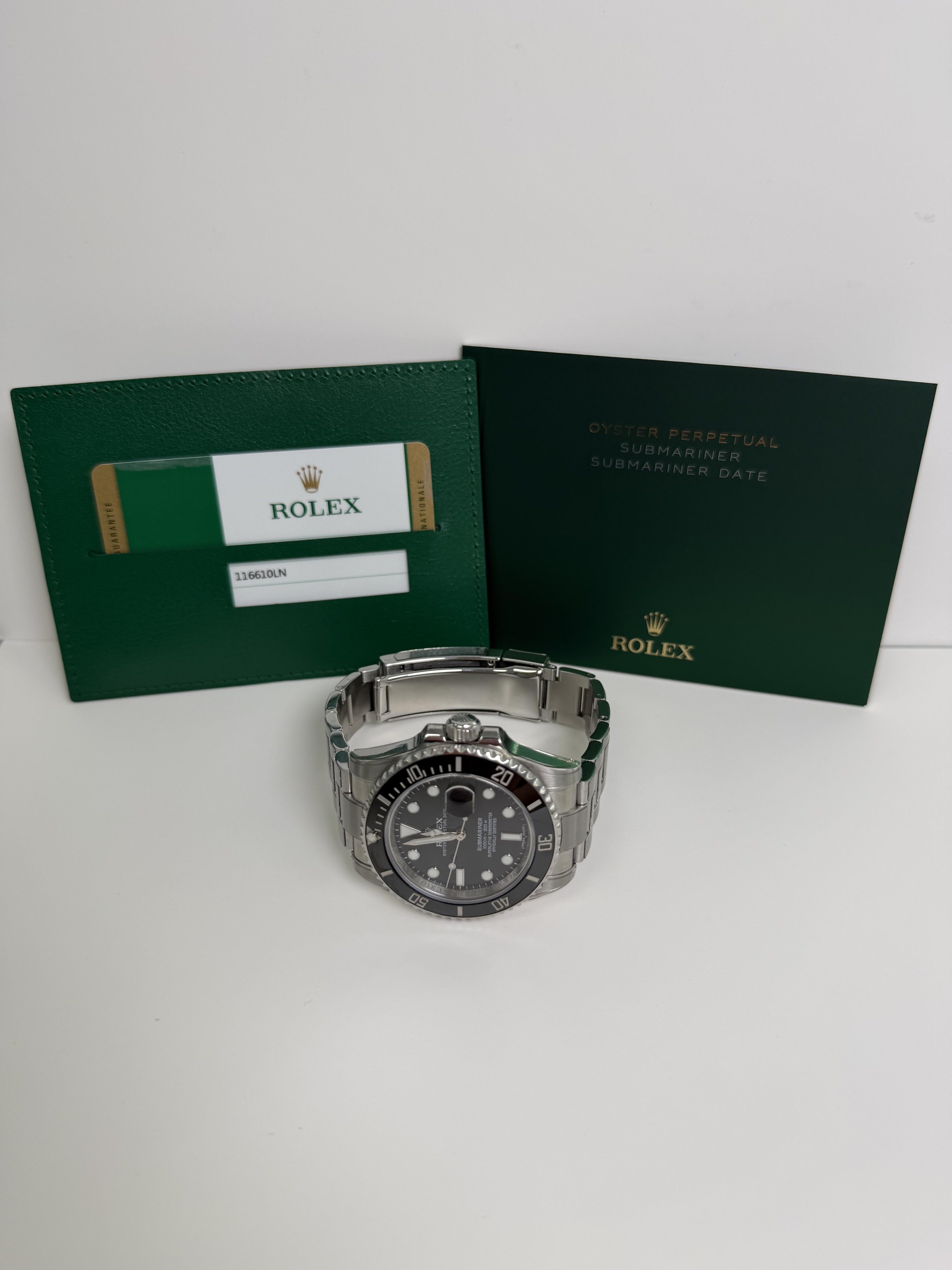 2015 Rolex Submariner Date 116610LN