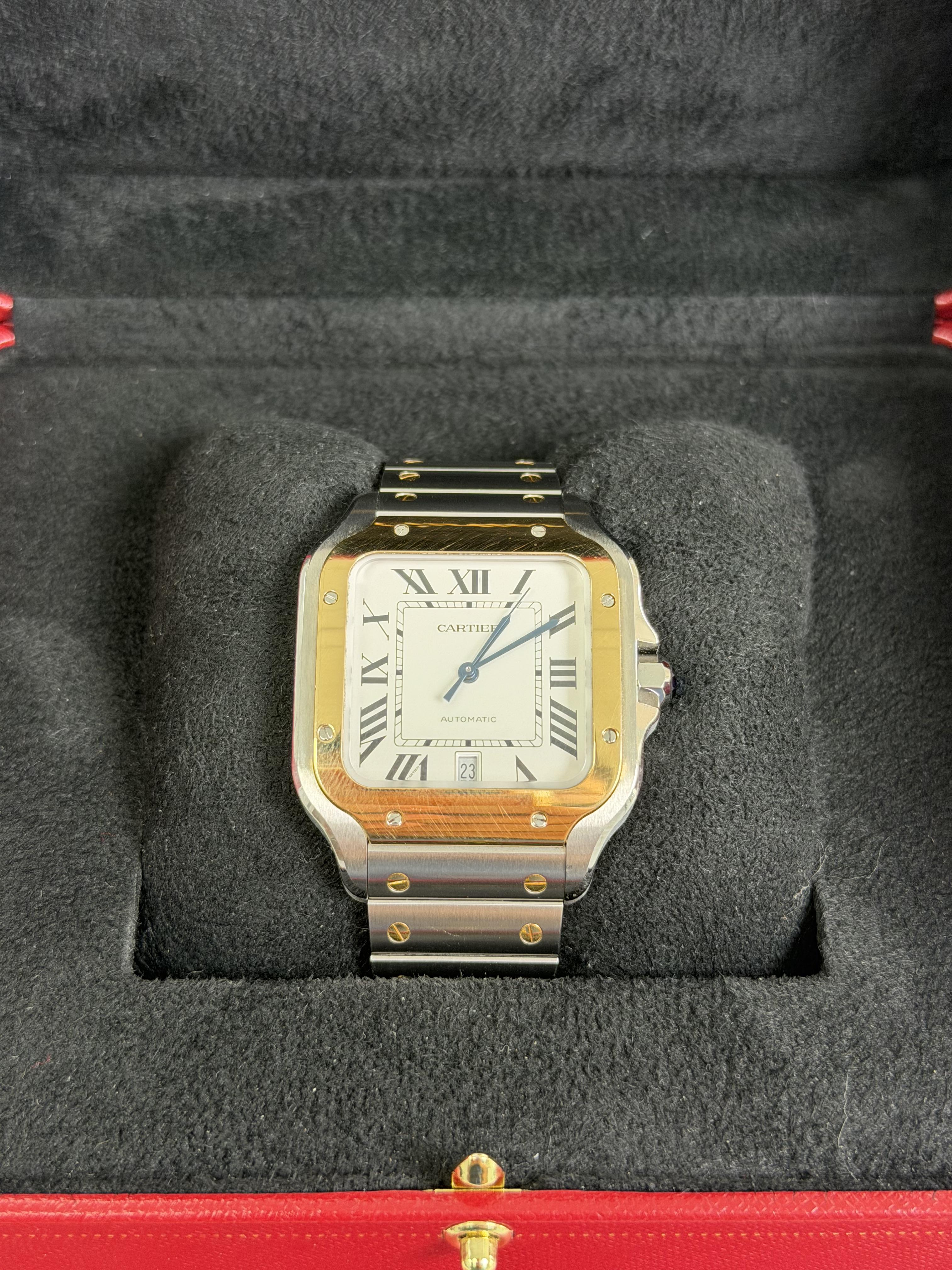 2023 Cartier Santos L Two Tones W2SA0009