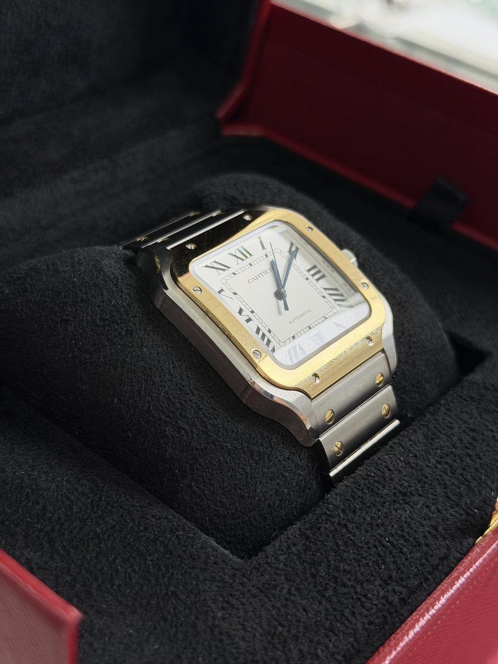 2023 Cartier Santos L Two Tones W2SA0009