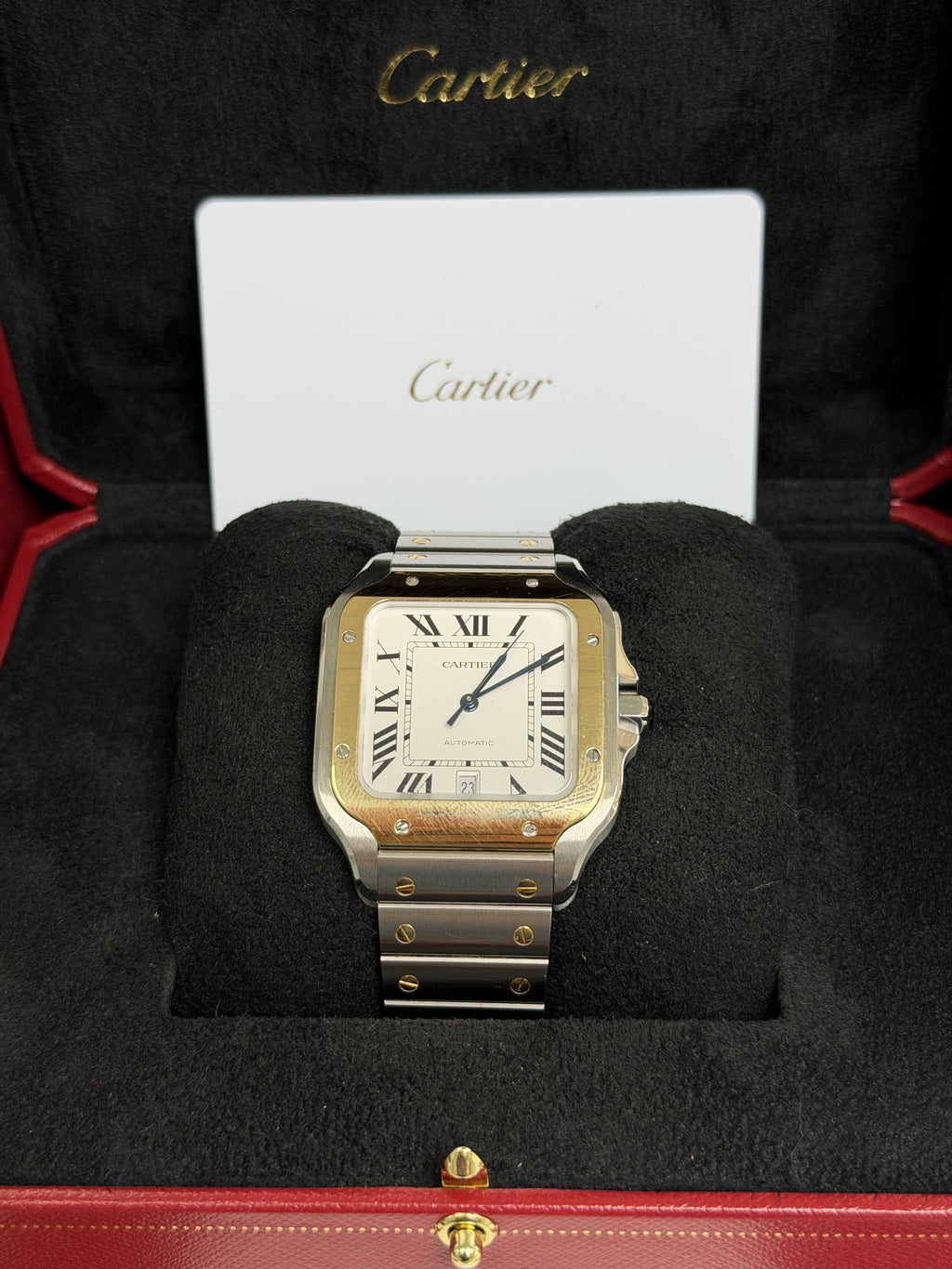 2023 Cartier Santos L Two Tones W2SA0009