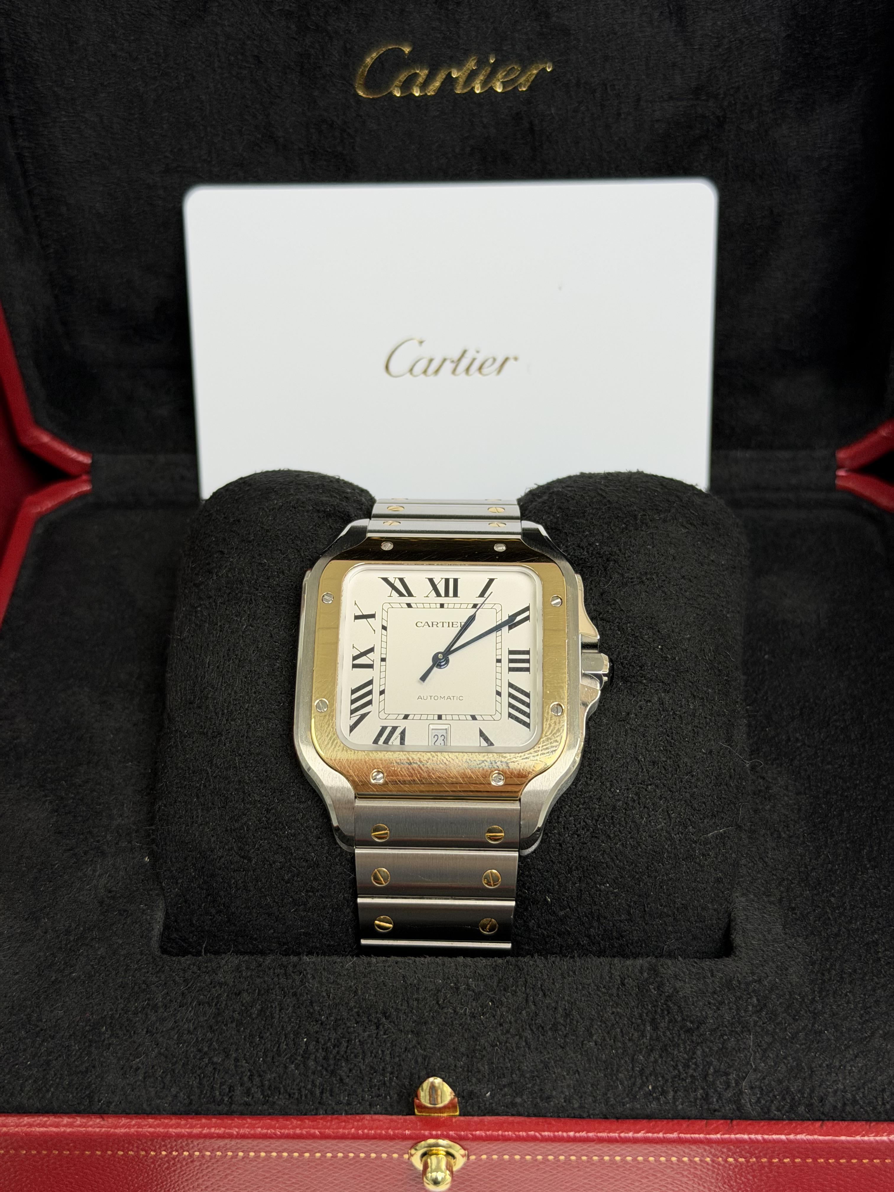 2023 Cartier Santos L Two Tones W2SA0009