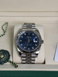Rolex Datejust 41mm Blue Dial 126334
