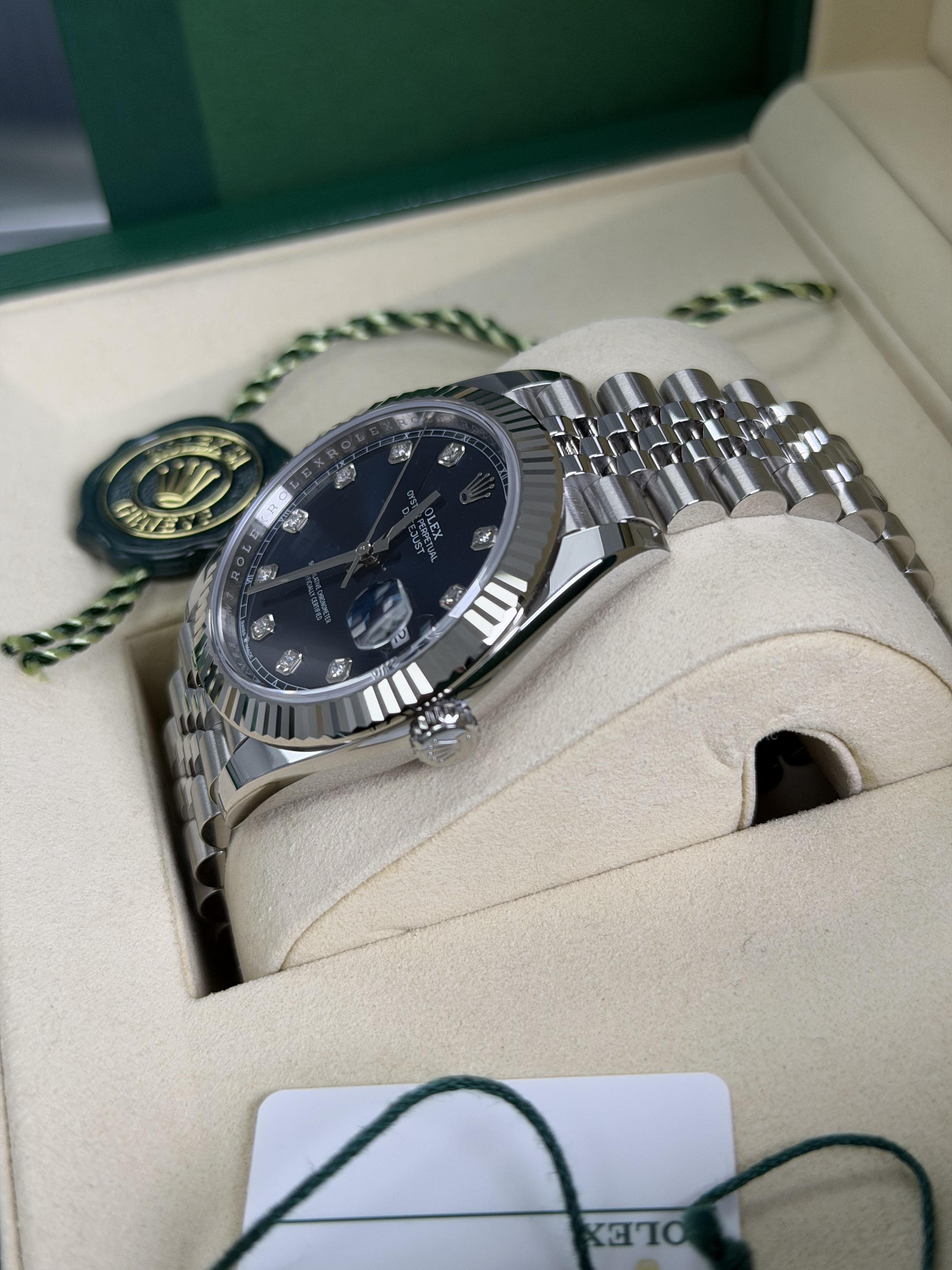Rolex Datejust 41mm Blue Dial 126334