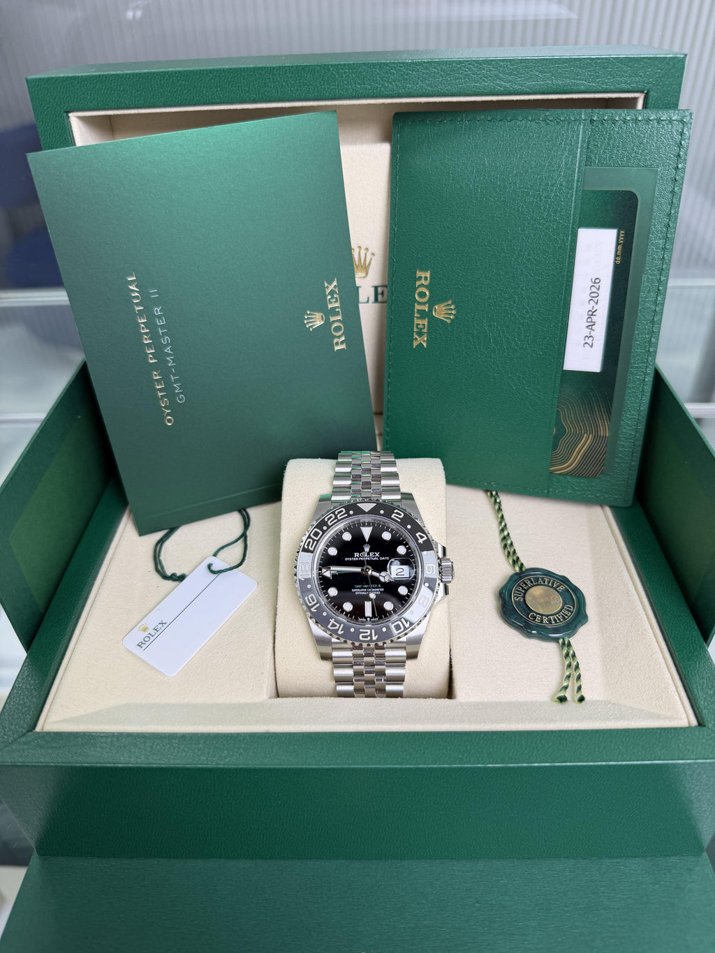 Rolex GMT-Master II 126710GRNR