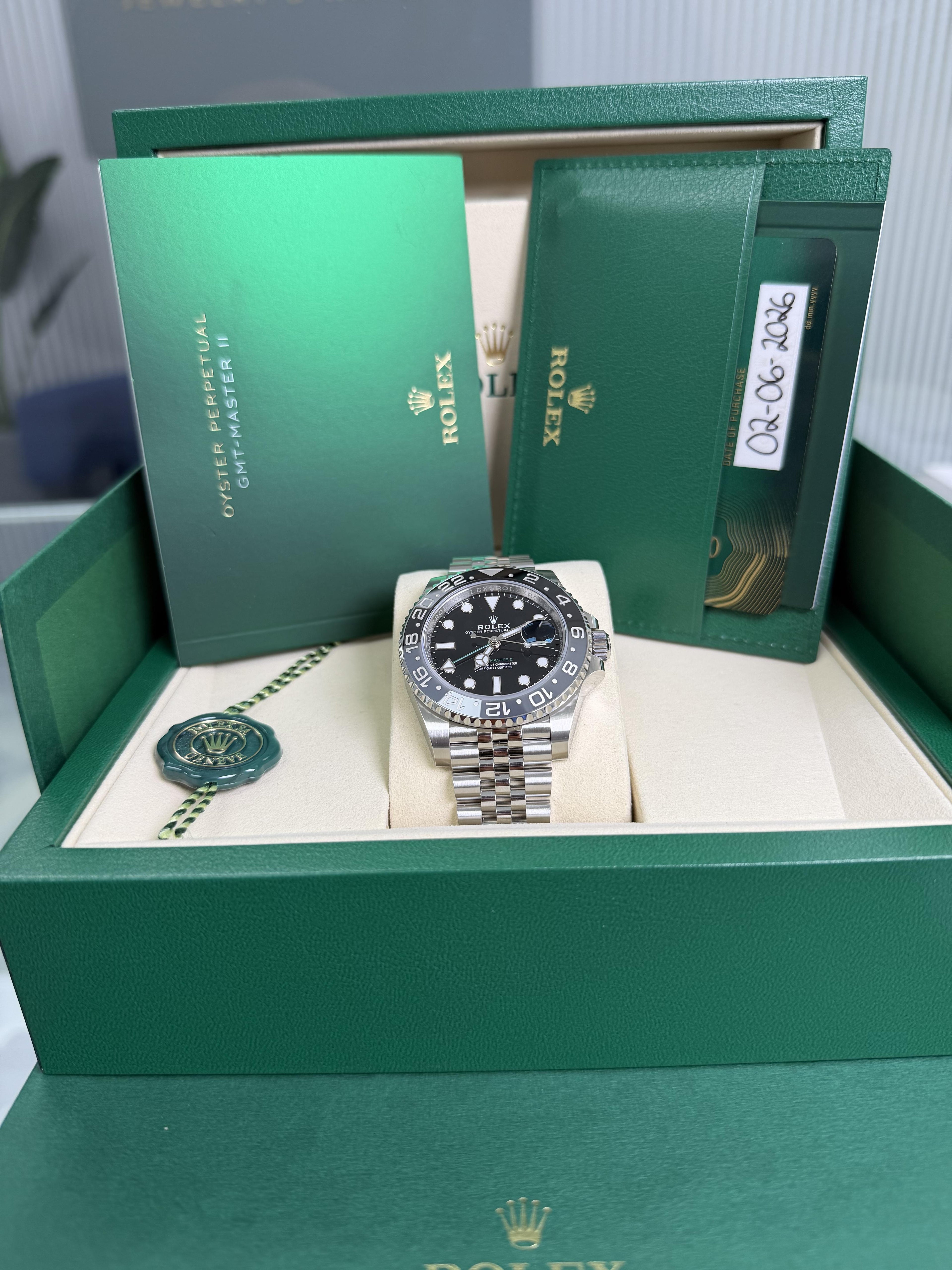 2026 Rolex GMT-Master II | Ref. 126710GRNR