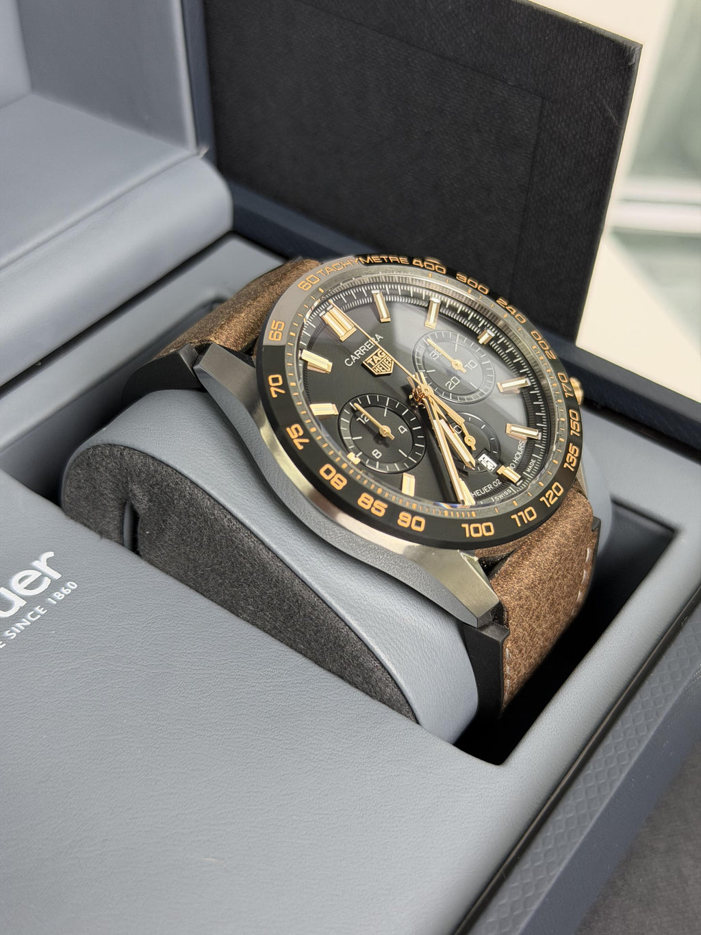 TAG Heuer Carrera Calibre Heuer 02 Elegant Chronograph | Ref. CBN2A5A.FC6481