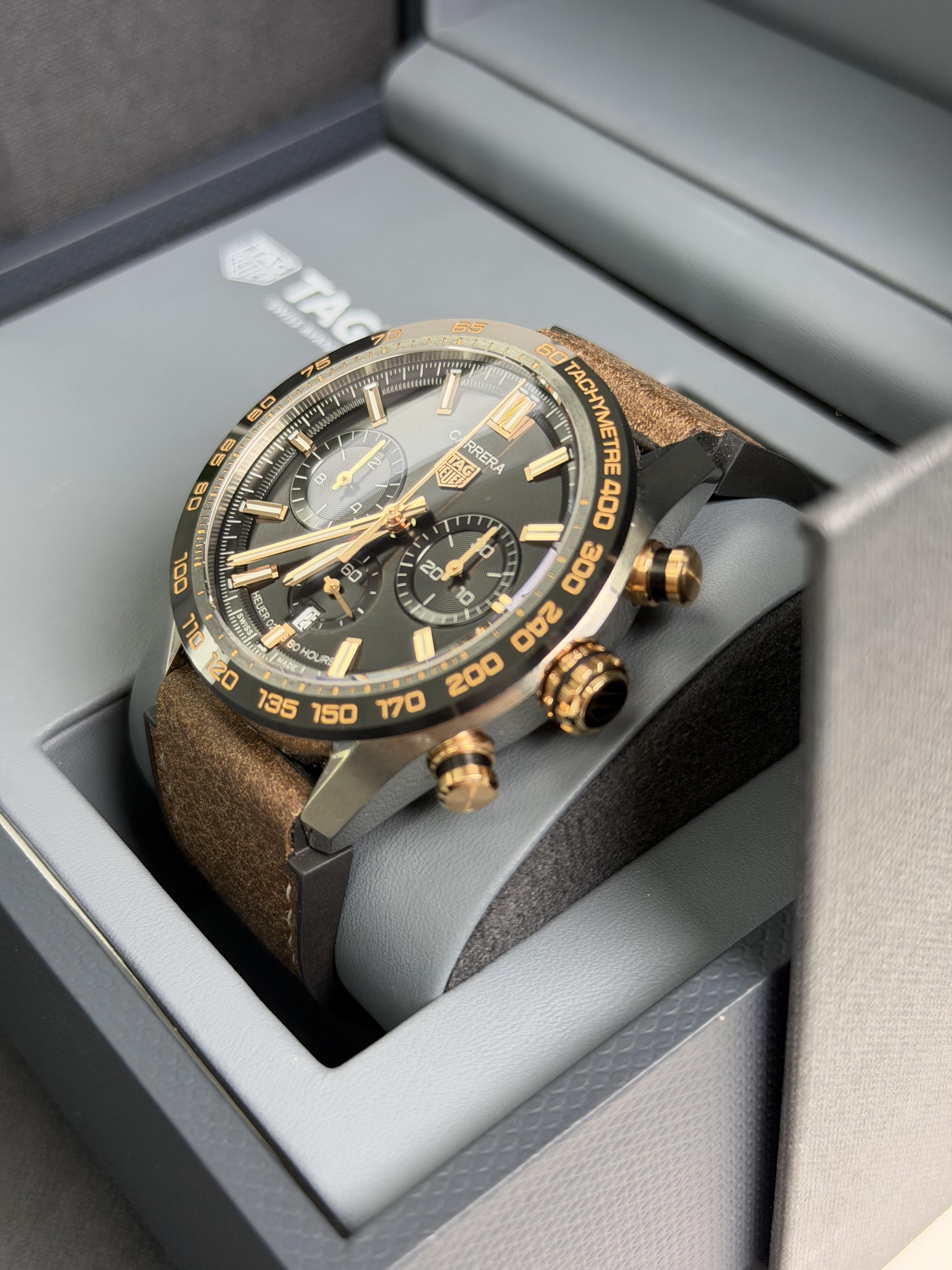 TAG Heuer Carrera Calibre Heuer 02 Elegant Chronograph | Ref. CBN2A5A.FC6481