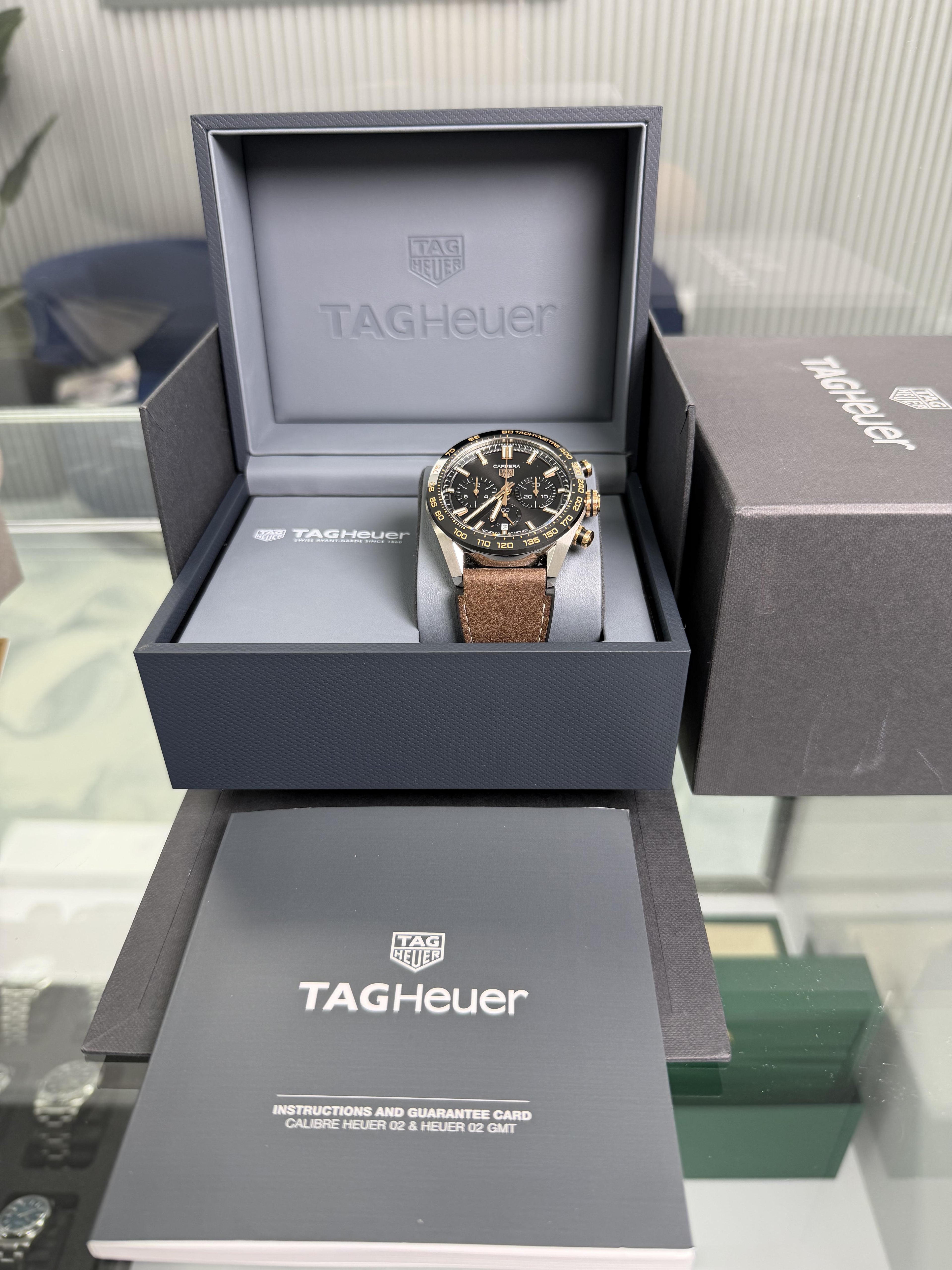 TAG Heuer Carrera Calibre Heuer 02 Elegant Chronograph | Ref. CBN2A5A.FC6481
