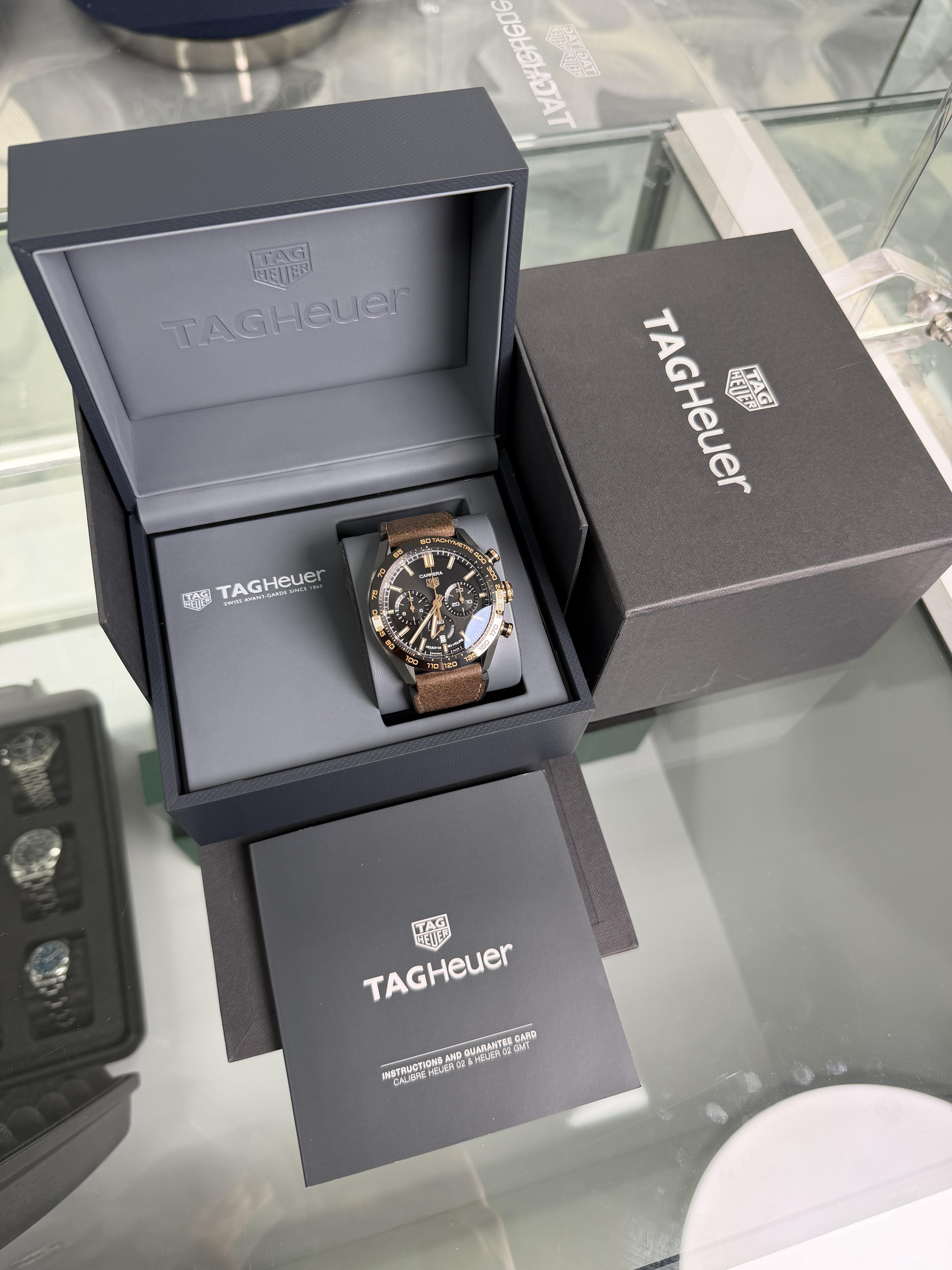 TAG Heuer Carrera Calibre Heuer 02 Elegant Chronograph | Ref. CBN2A5A.FC6481