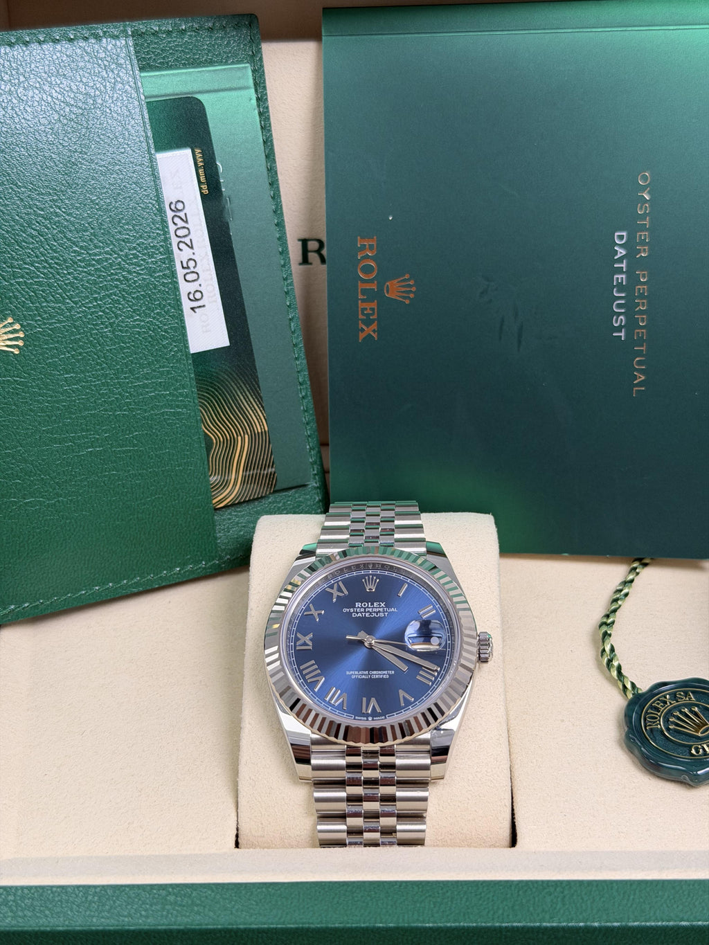 2026 Rolex Datejust 41 | Ref. 126334