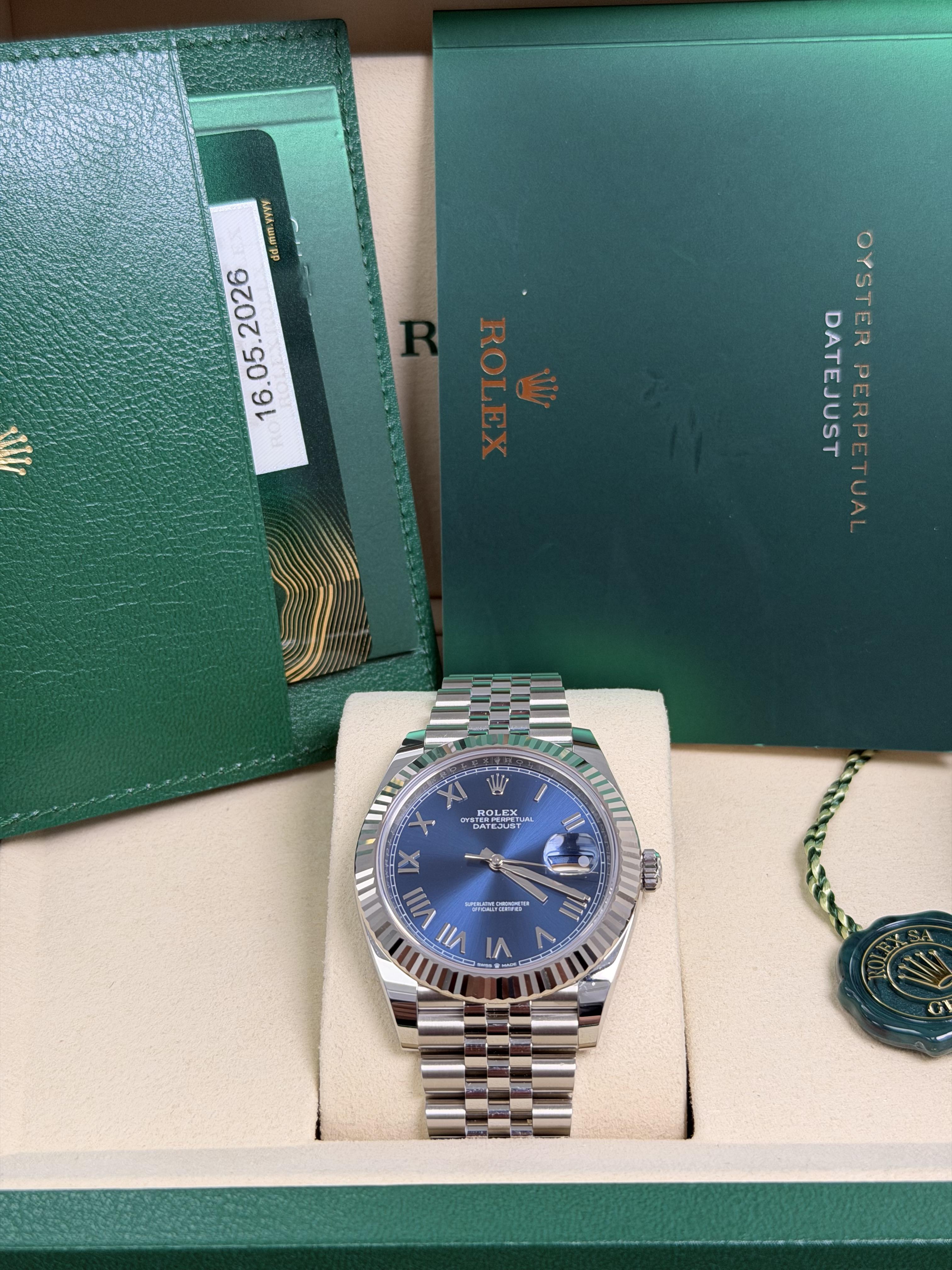2026 Rolex Datejust 41 | Ref. 126334