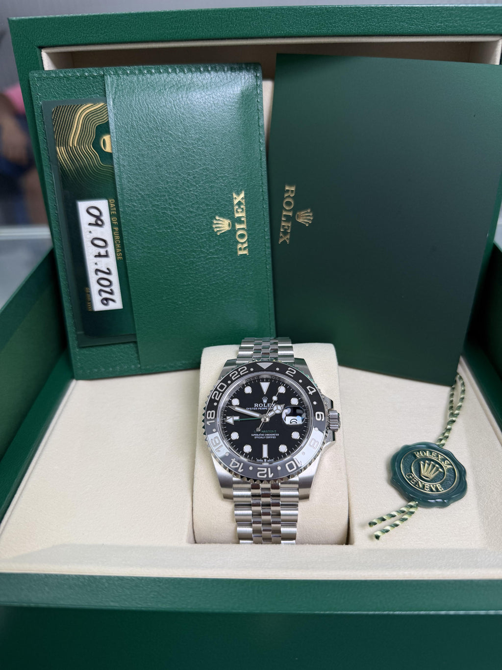 2026 Rolex GMT-Master II | Ref. 126710GRNR