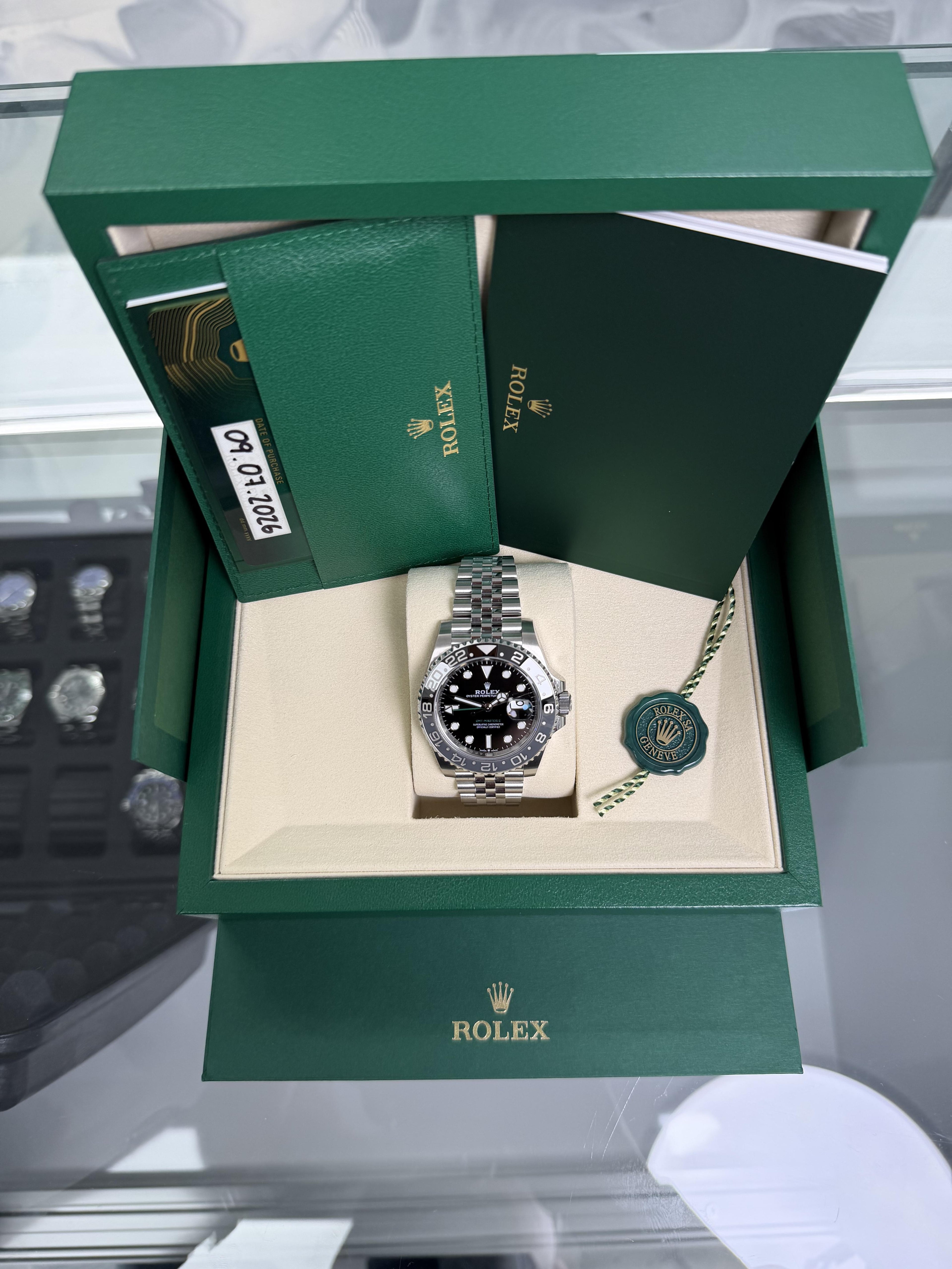 2026 Rolex GMT-Master II | Ref. 126710GRNR