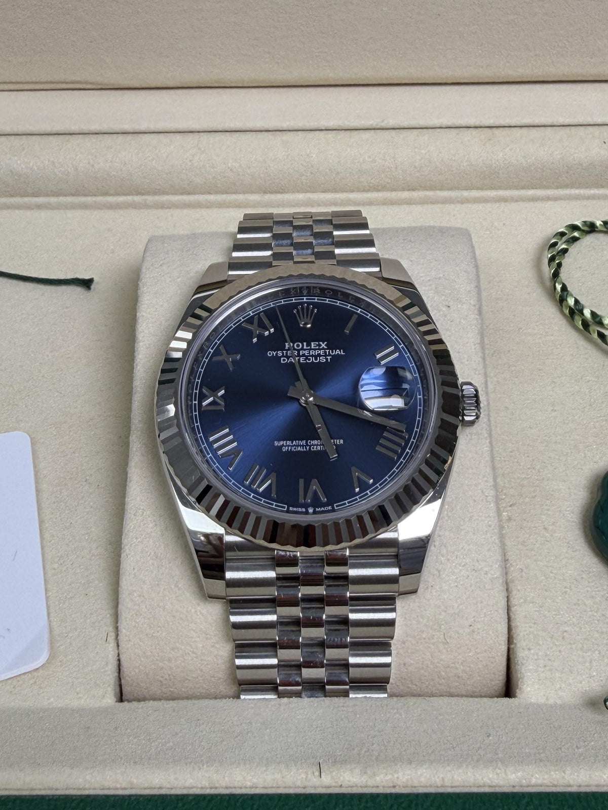 Rolex Datejust 41 126334 — alternate angle