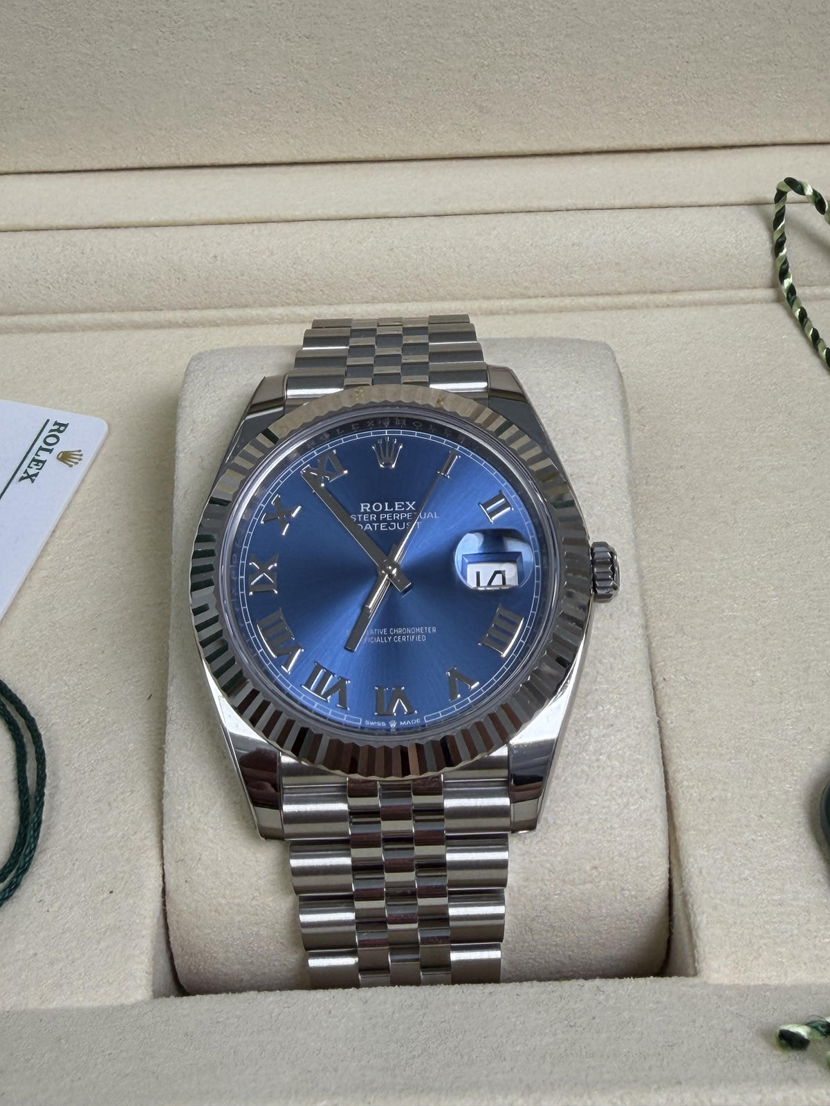 Rolex Datejust 41 126334 — alternate angle
